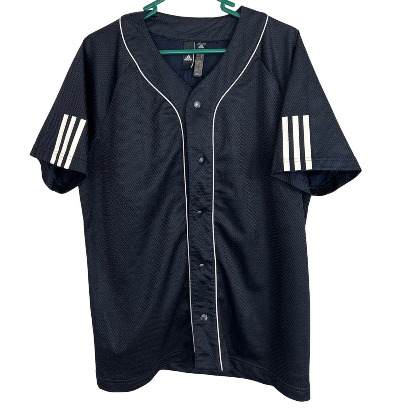 Adidas Three Stripe Life Adidas Button Up Jersey Size M NWOT Size US M / EU 48-50 / 2 - 1 Thumbnail