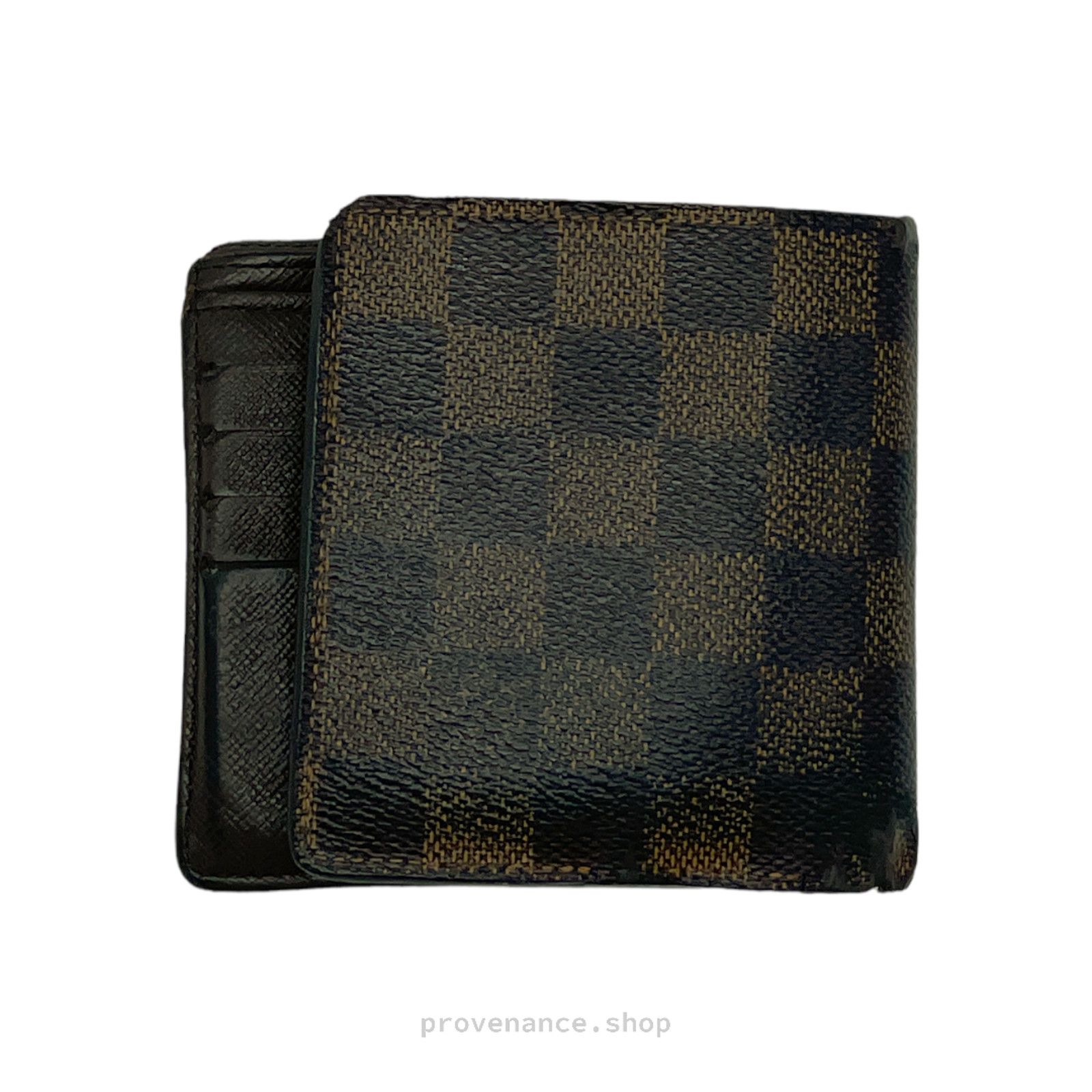 Louis Vuitton 🔴 Louis Vuitton Marco Wallet - Damier Ebene Size ONE SIZE - 2 Thumbnail