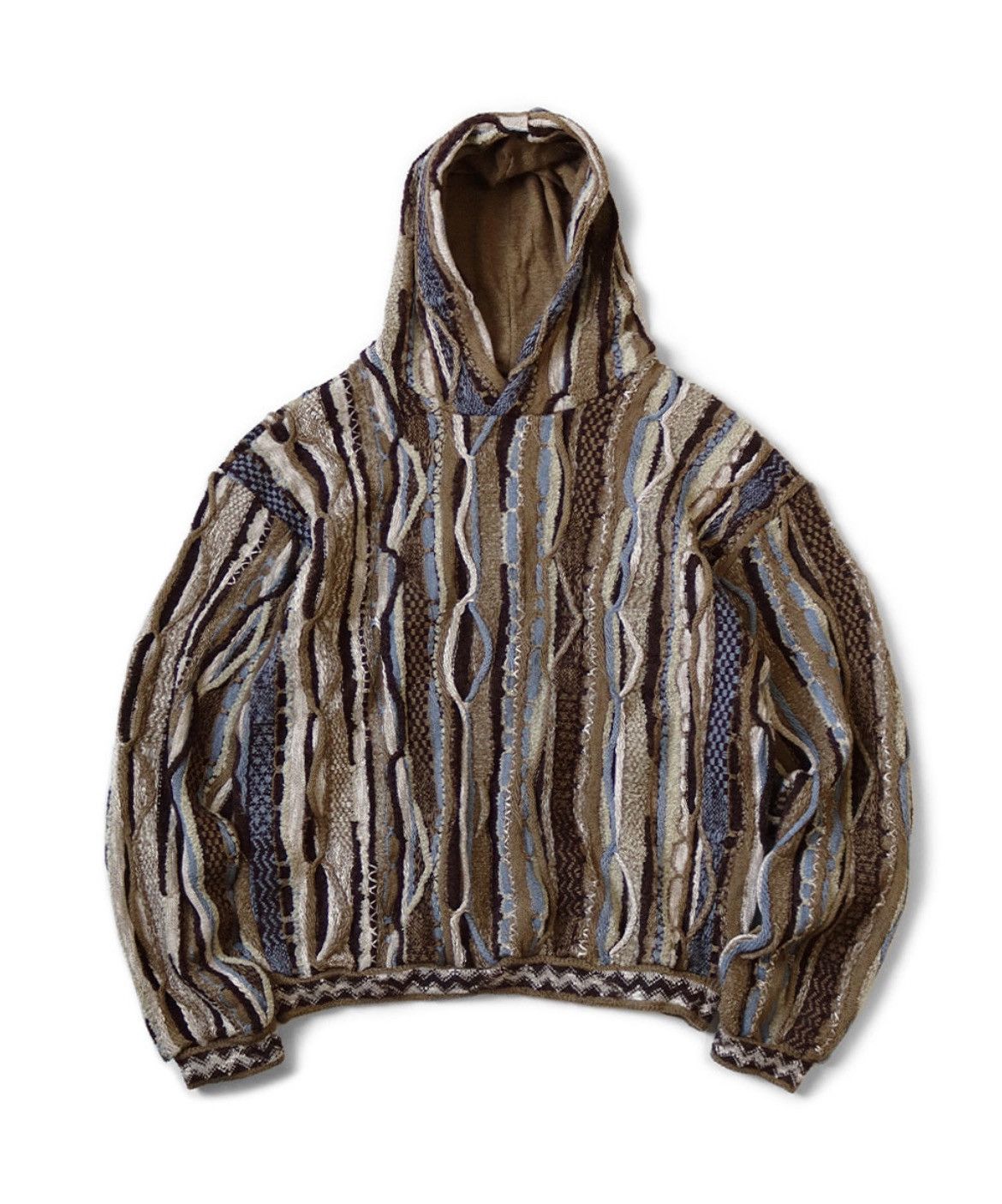 Kapital Kapital 7G Knit GAUDY Hoodie sweater size 3 Size US L / EU 52-54 / 3 - 2 Thumbnail