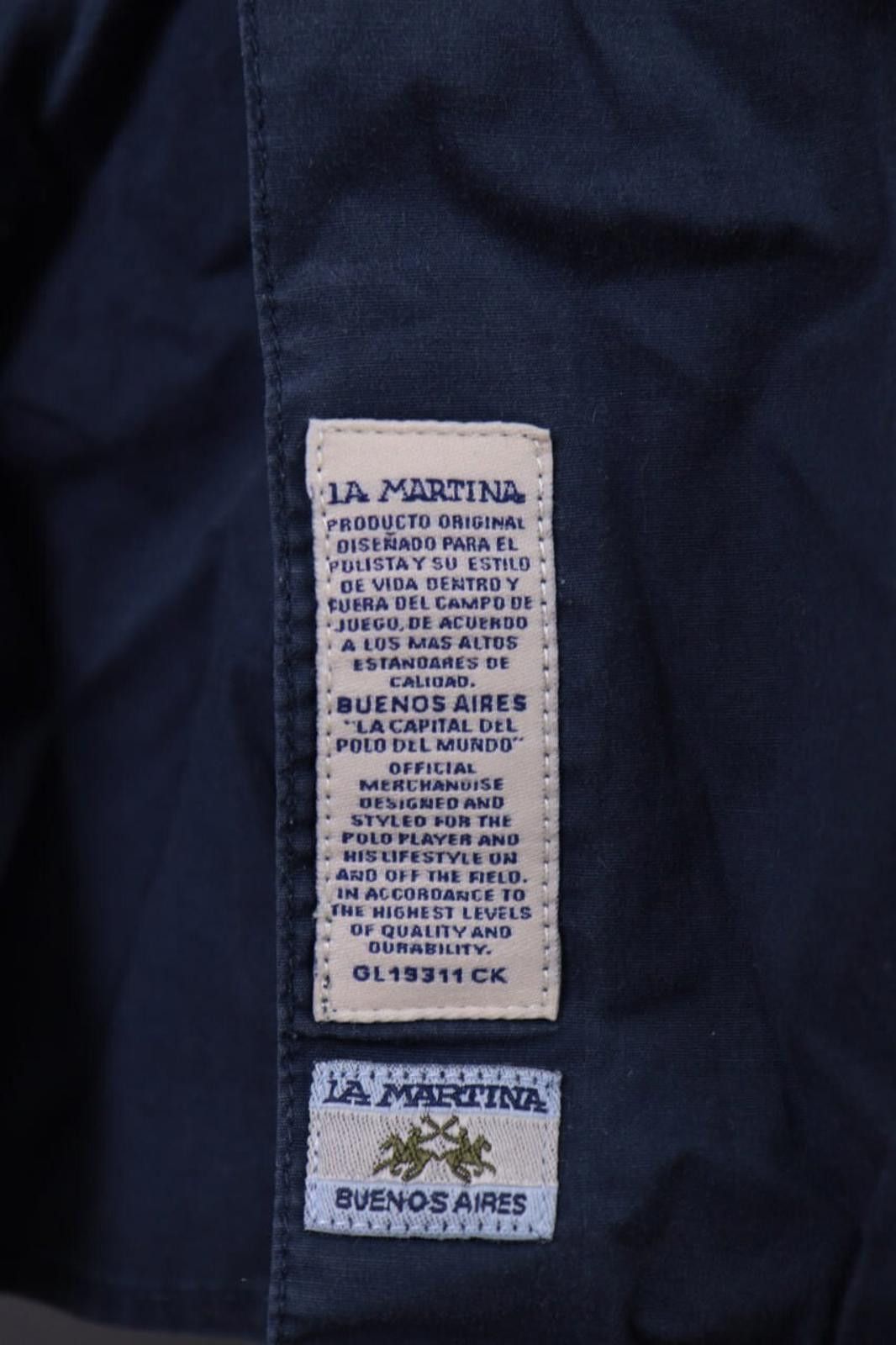 La Martina LA MARTINA Buenos Aires Slim Fit Tour #3 Shirt Size 3XL Size US XXL / EU 58 / 5 - 5 Thumbnail