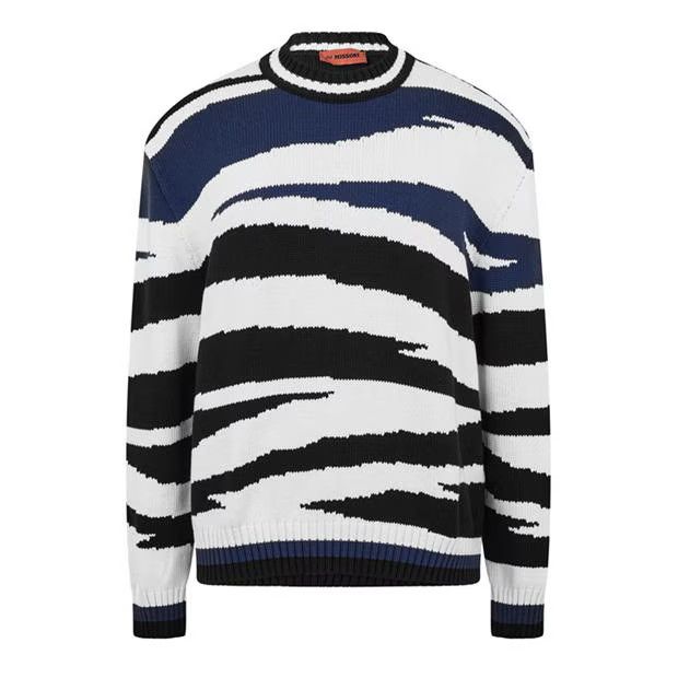 Missoni o1y0225 Crewneck Sweater in Multicolor Size US M / EU 48-50 / 2 - 1 Thumbnail