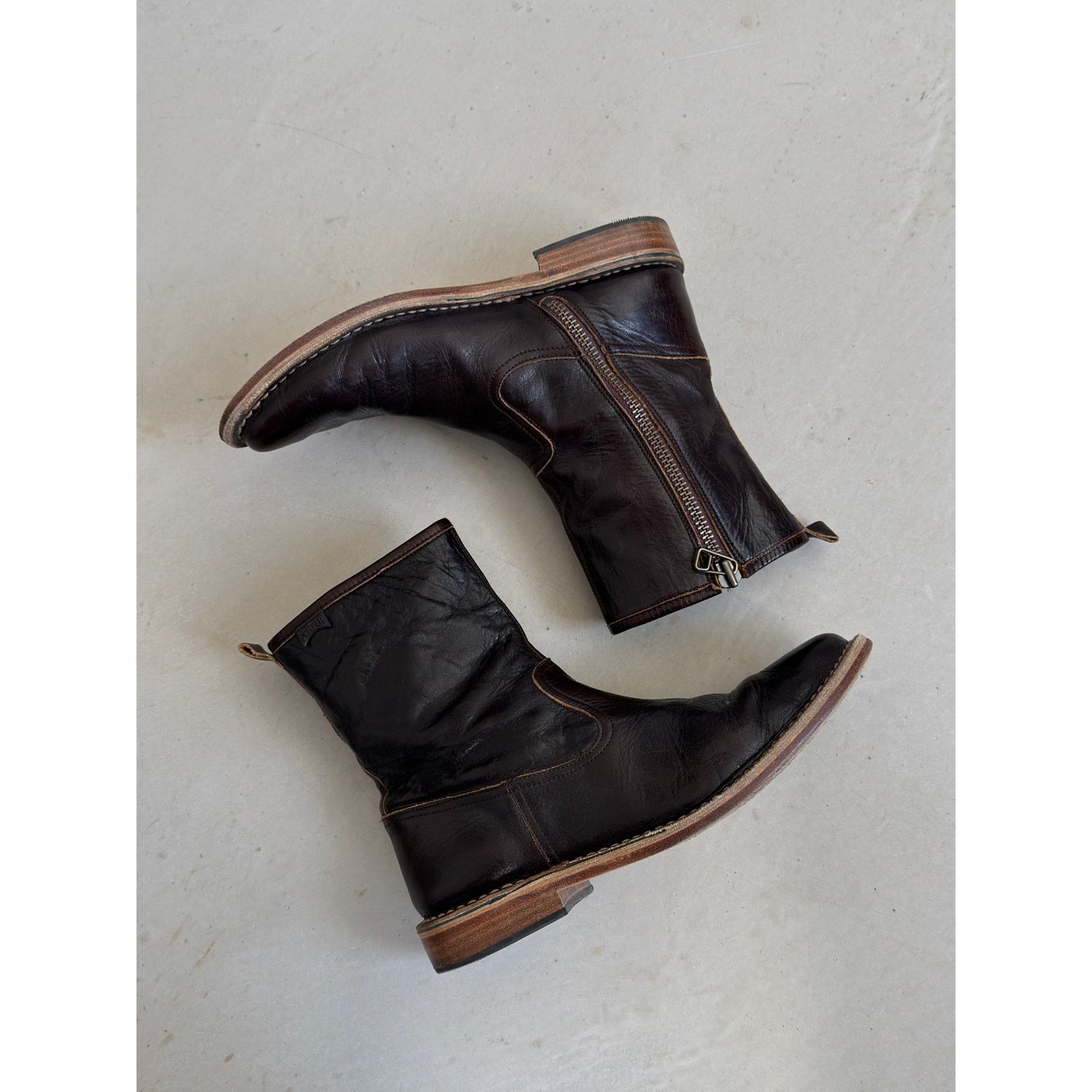 Camper Camper brown leather boots Size US 9 / EU 42 - 5 Thumbnail