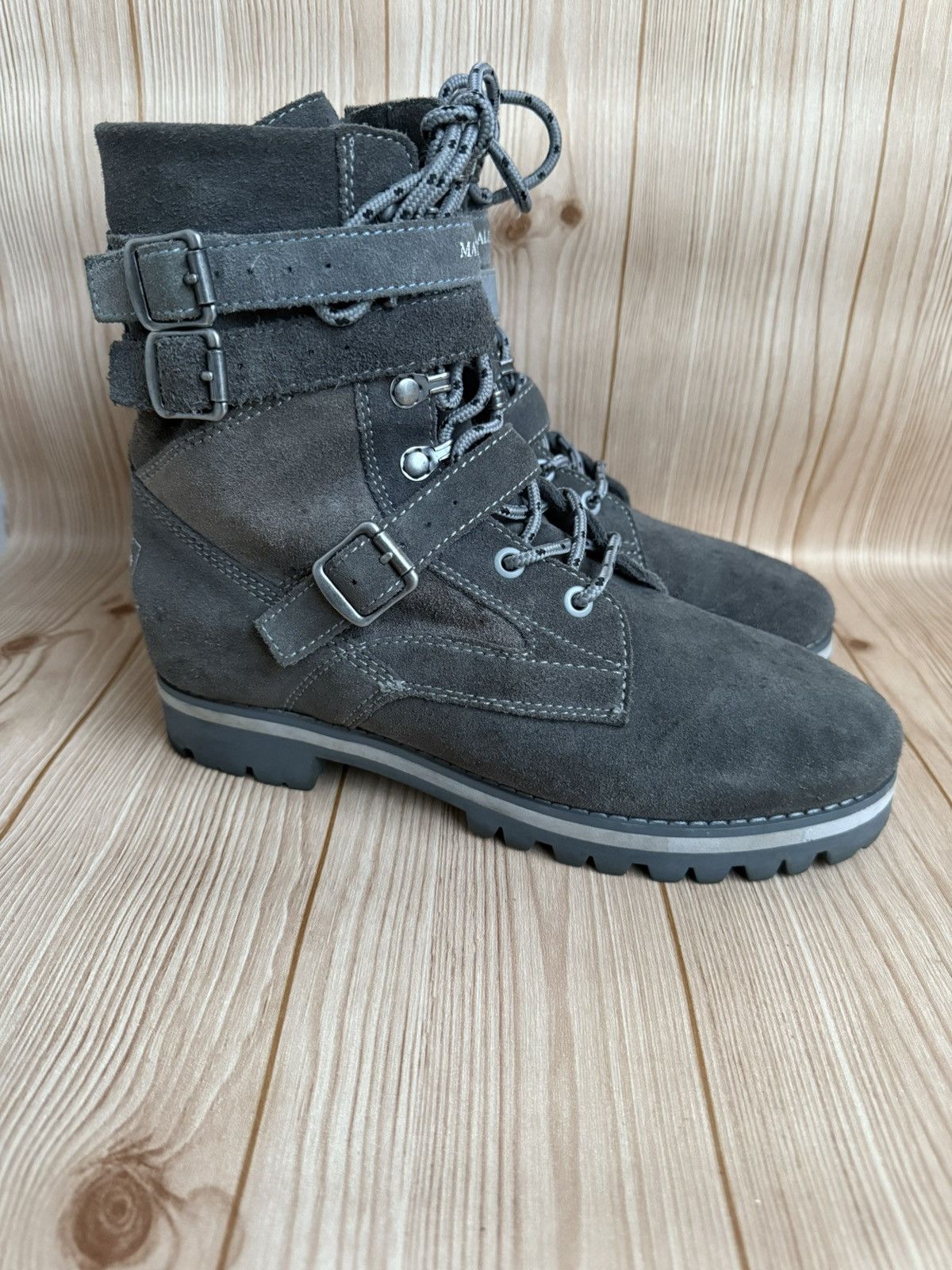 C2H4 × Number (N)ine Combat military boots Size US 7 / EU 40 - 2 Thumbnail