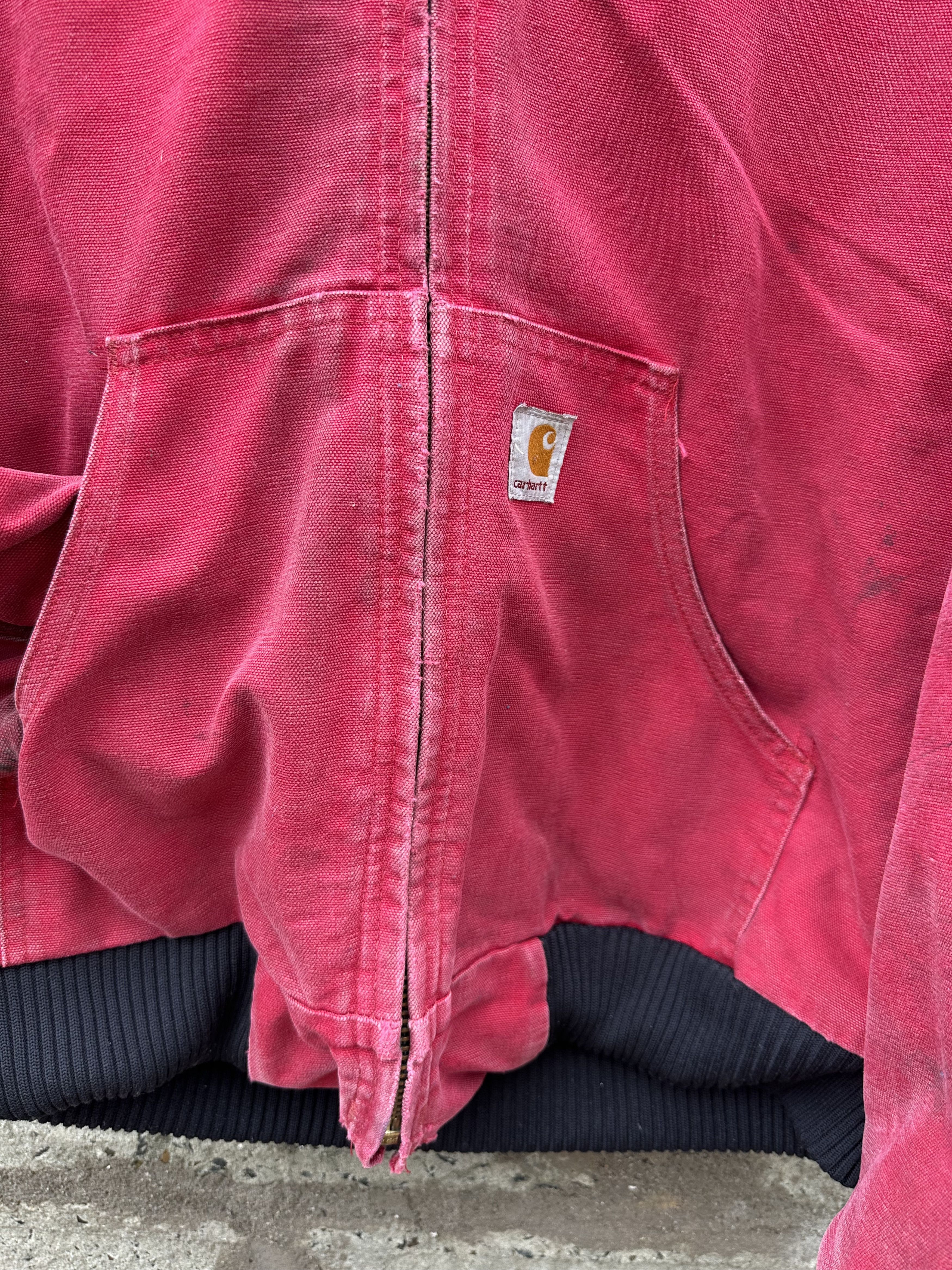 Carhartt Rare Faded Red Vintage Carhartt Active Jacket Made in USA Size US M / EU 48-50 / 2 - 3 Thumbnail