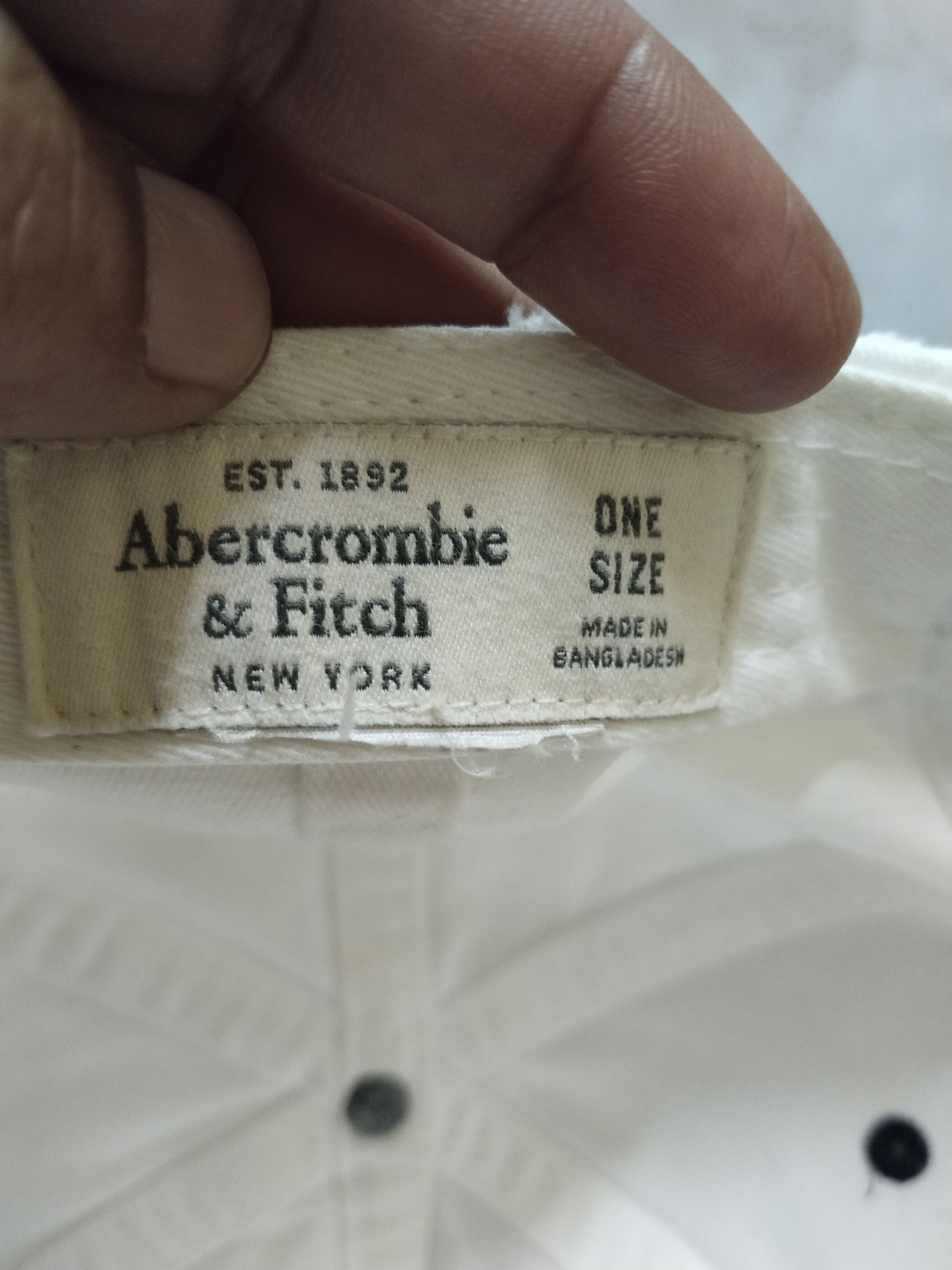 Abercrombie & Fitch A EMBROIDERY ABERCROMBIE & FITCH CAP Size ONE SIZE - 8 Thumbnail