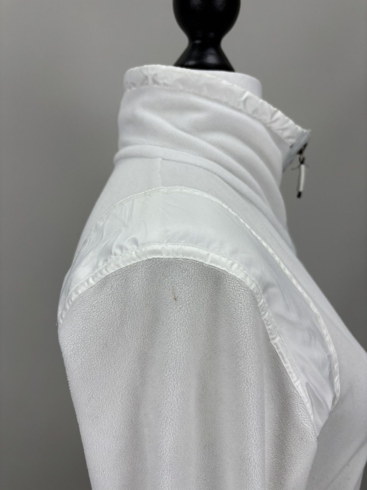 Frauenschuh Womens fleece jacket Frauenschuh Size 38 Color White Size XS / US 0-2 / IT 36-38 - 7 Thumbnail