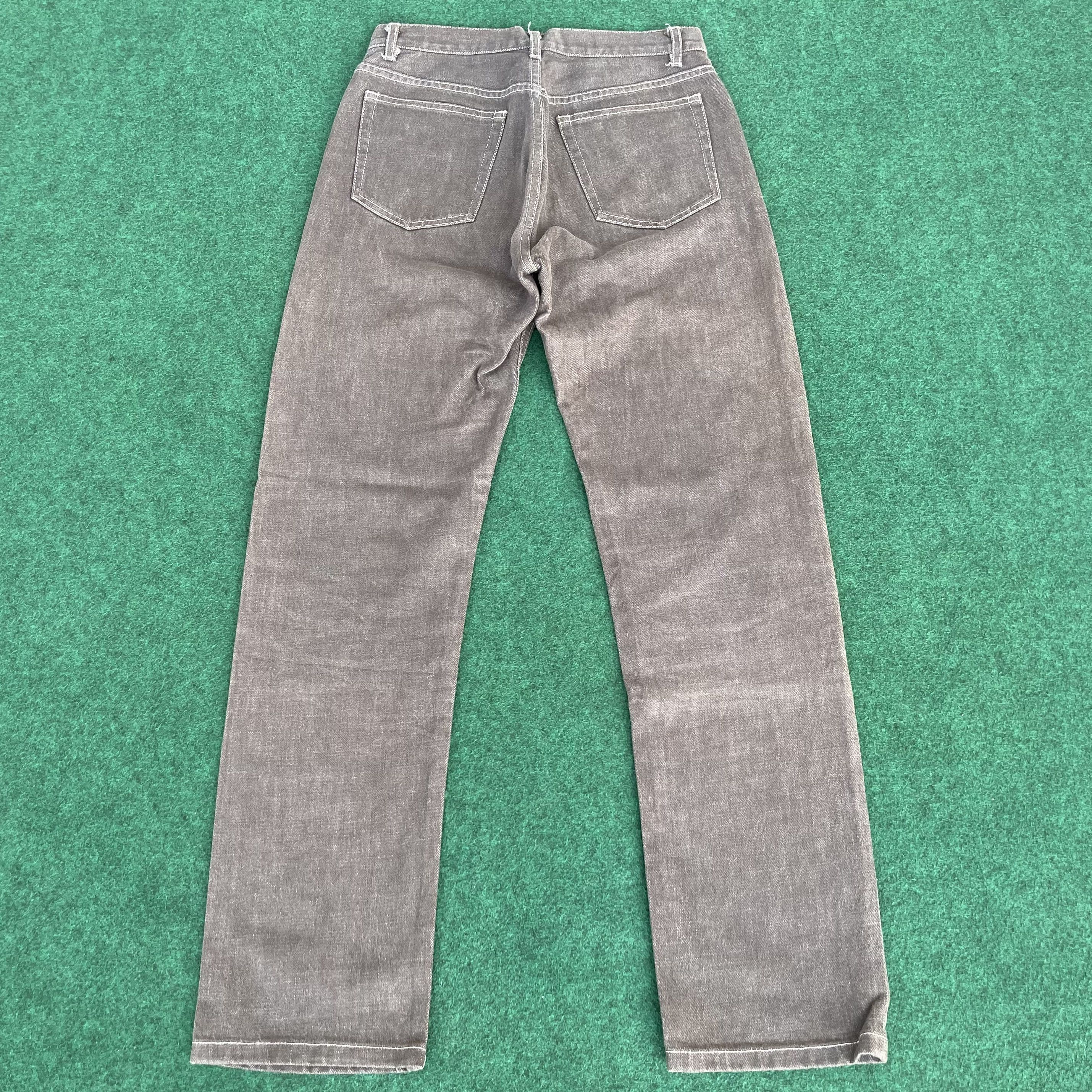 A.P.C. × Japanese Brand × Vintage Vtg A.P.C Selvedge Faded Denim APC Redline Sz 28 Jeans Size US 28 / EU 44 - 11 Thumbnail