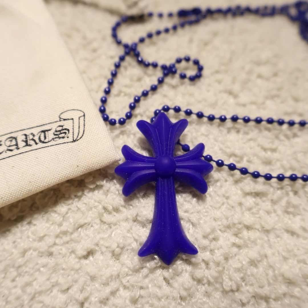 Chrome Hearts Chrome hearts Silicon cross blue pendant Size ONE SIZE - 1 Thumbnail