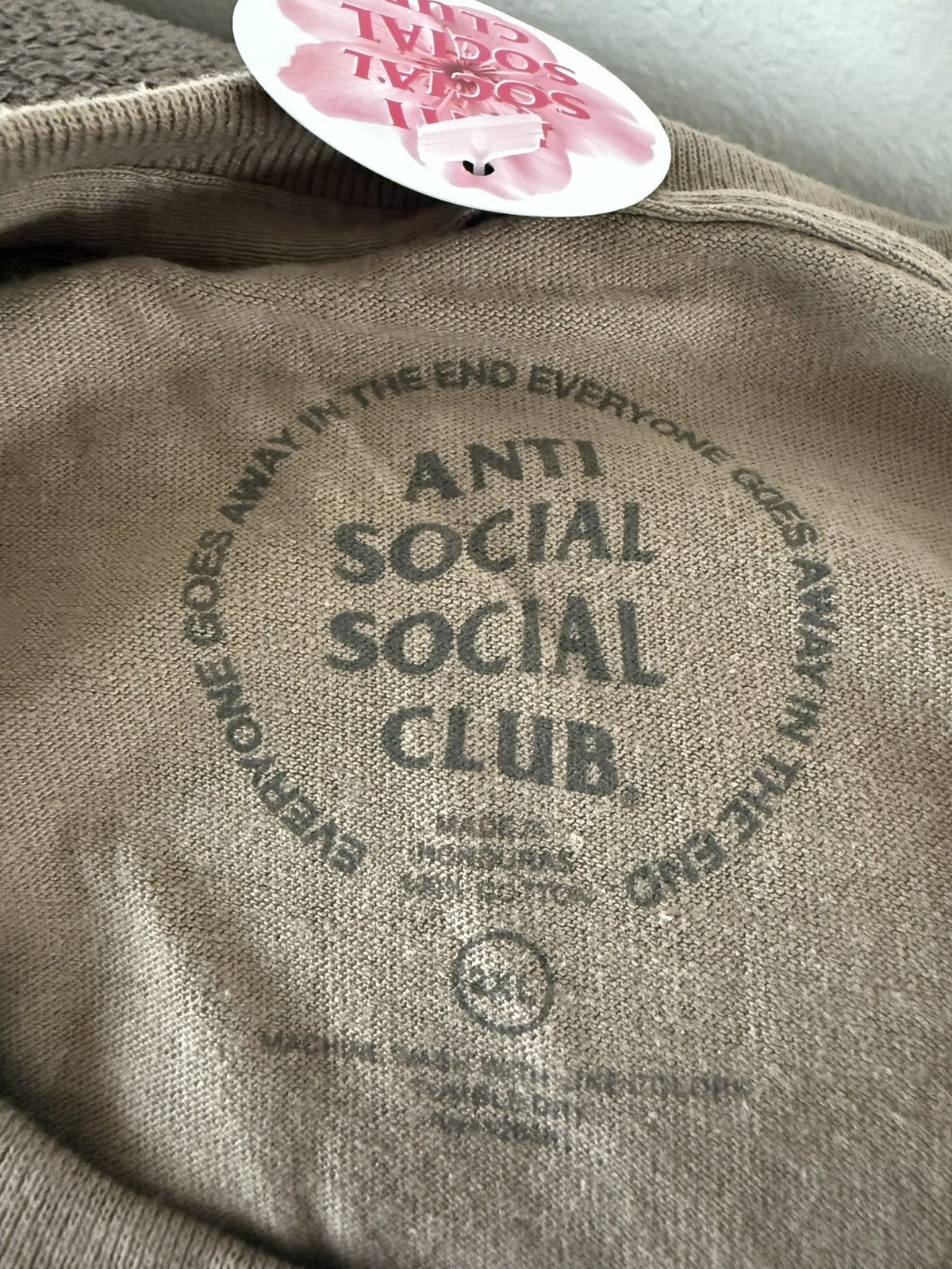 Anti Social Social Club Anti Social Social Club Kkoch Tonal T Shirt Size US XXL / EU 58 / 5 - 5 Thumbnail