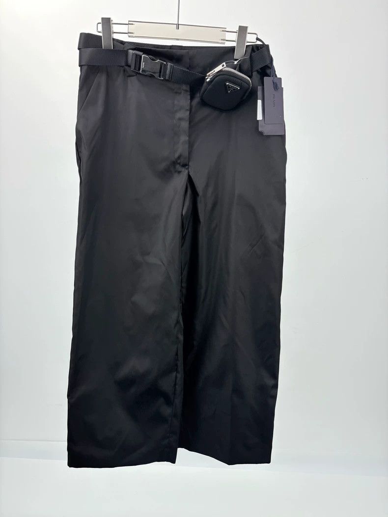 Prada PRADA Triangle Logo Utility Cargo Pants - dmc Size US 31 - 1 Thumbnail