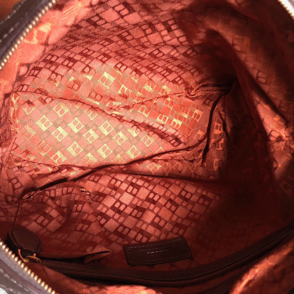 Bally BALLY Vanishina Brown Leather Handbag Shoulder Bag Size ONE SIZE - 9 Thumbnail