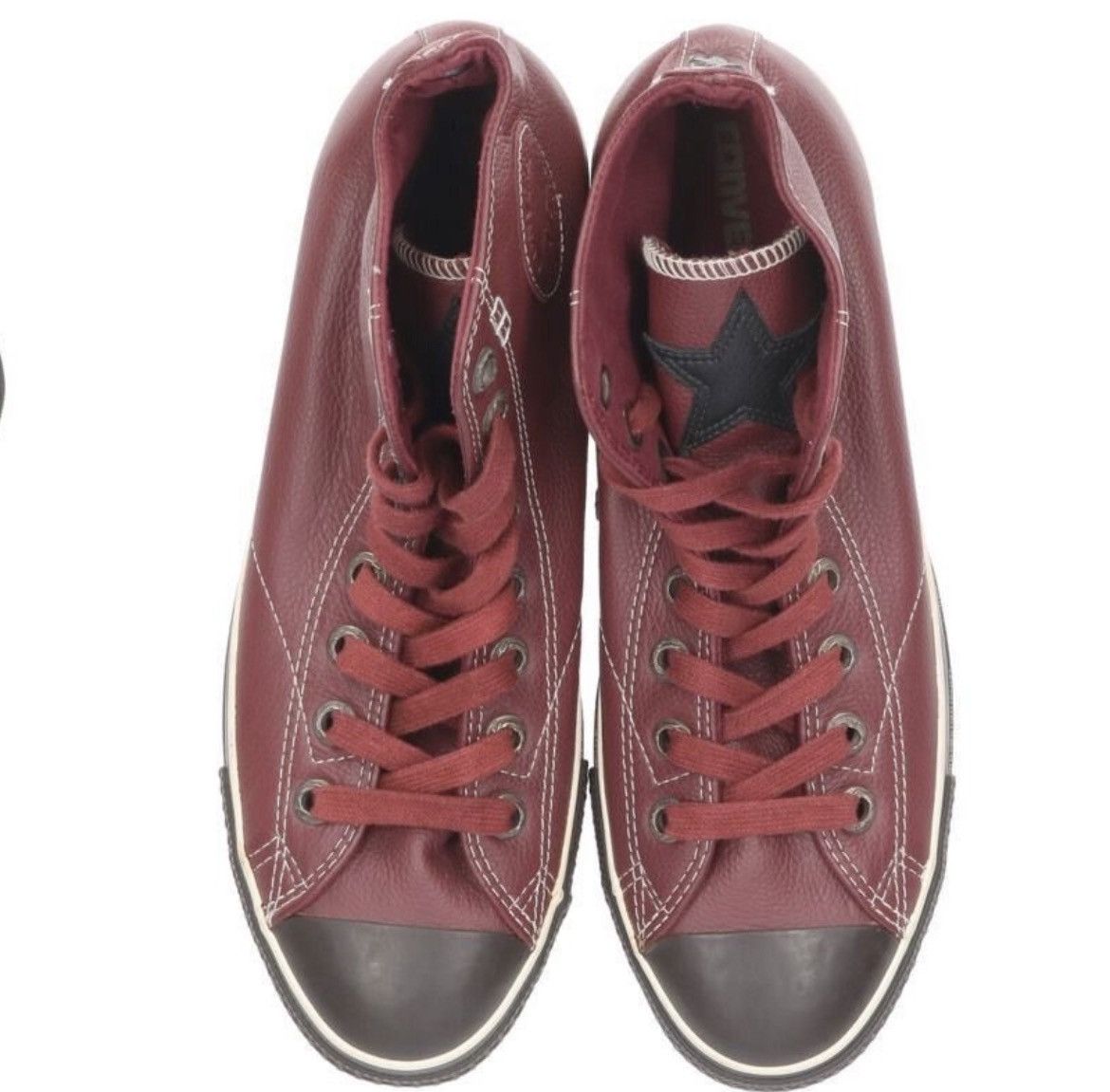 Chrome Hearts Chrome Hearts Converse Leather High- Cut Sneakers Size US 9.5 / EU 42-43 - 3 Thumbnail