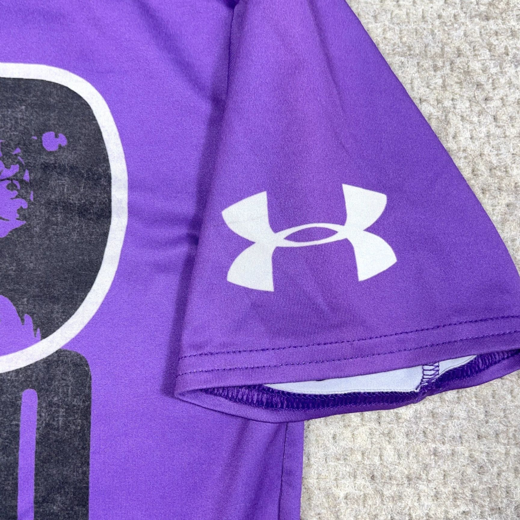 Under Armour Under Armour Macho Man Compression Shirt Men M Purple WWE Wrestling Adult Shirt Size US M / EU 48-50 / 2 - 3 Thumbnail