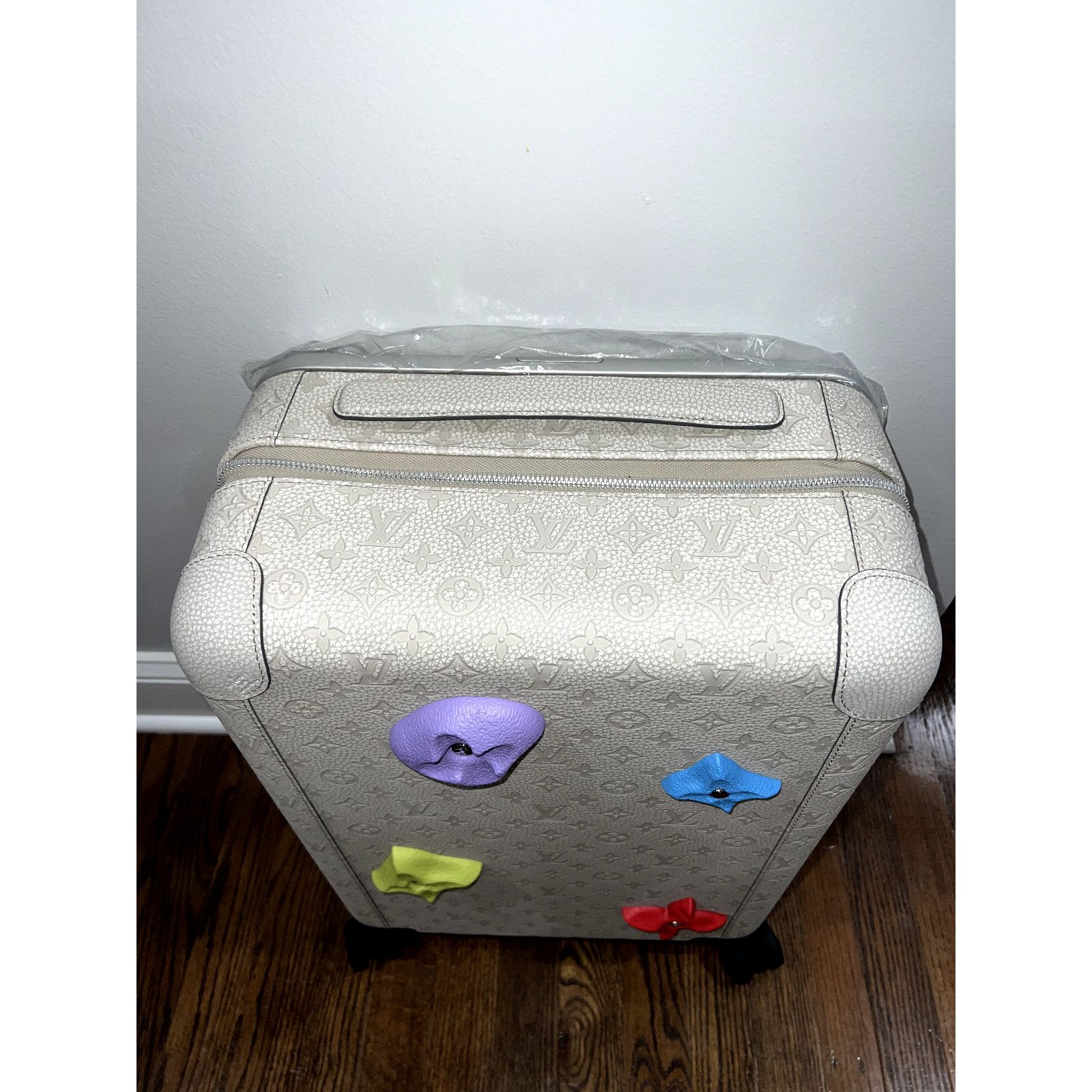 Louis Vuitton Louis Vuitton Leather Cabin Rolling Luggage Travel Bag Size ONE SIZE - 5 Thumbnail