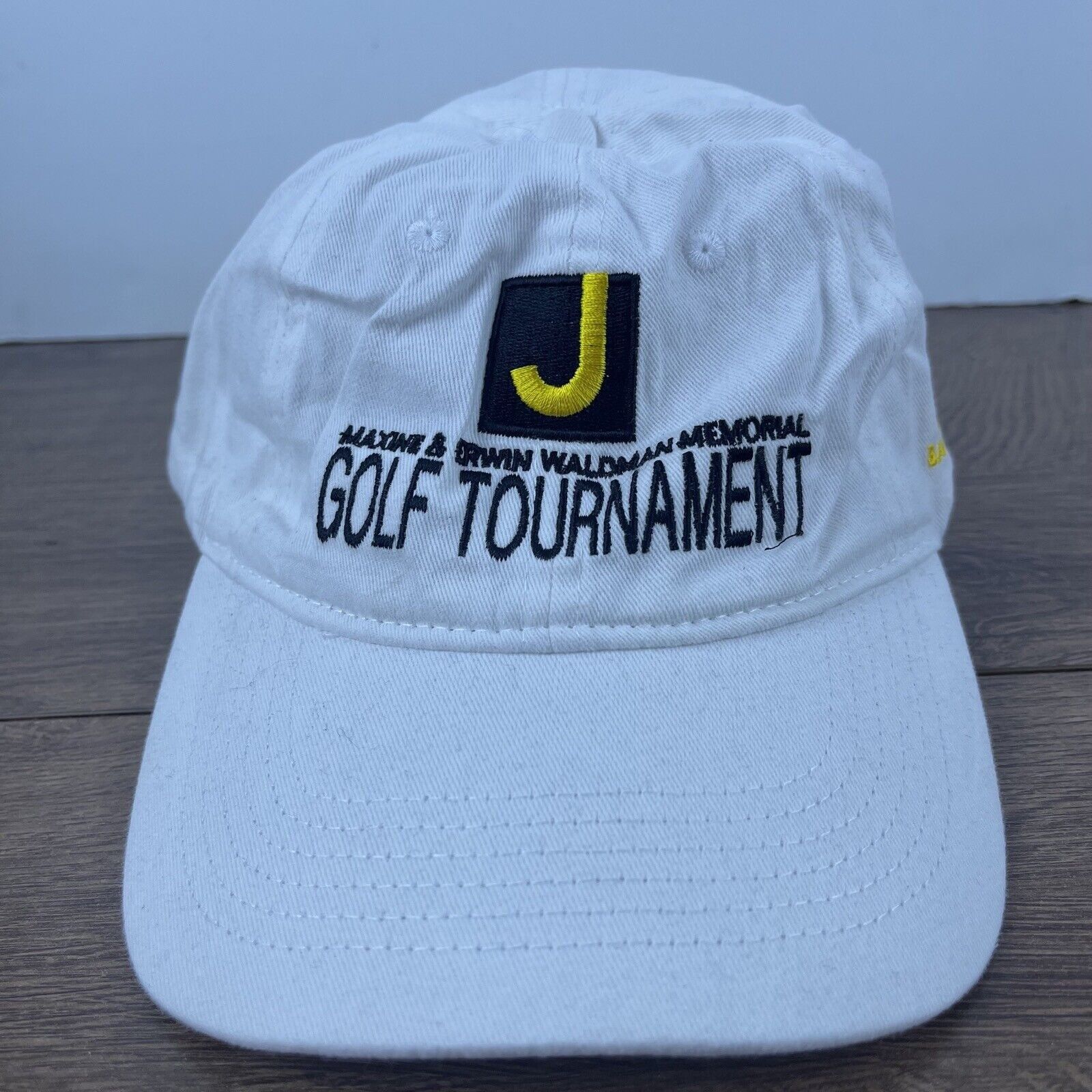 Other Maxine Erwin Waldman Golf Tournament Hat White Hat Adjustabl Size ONE SIZE - 1 Thumbnail