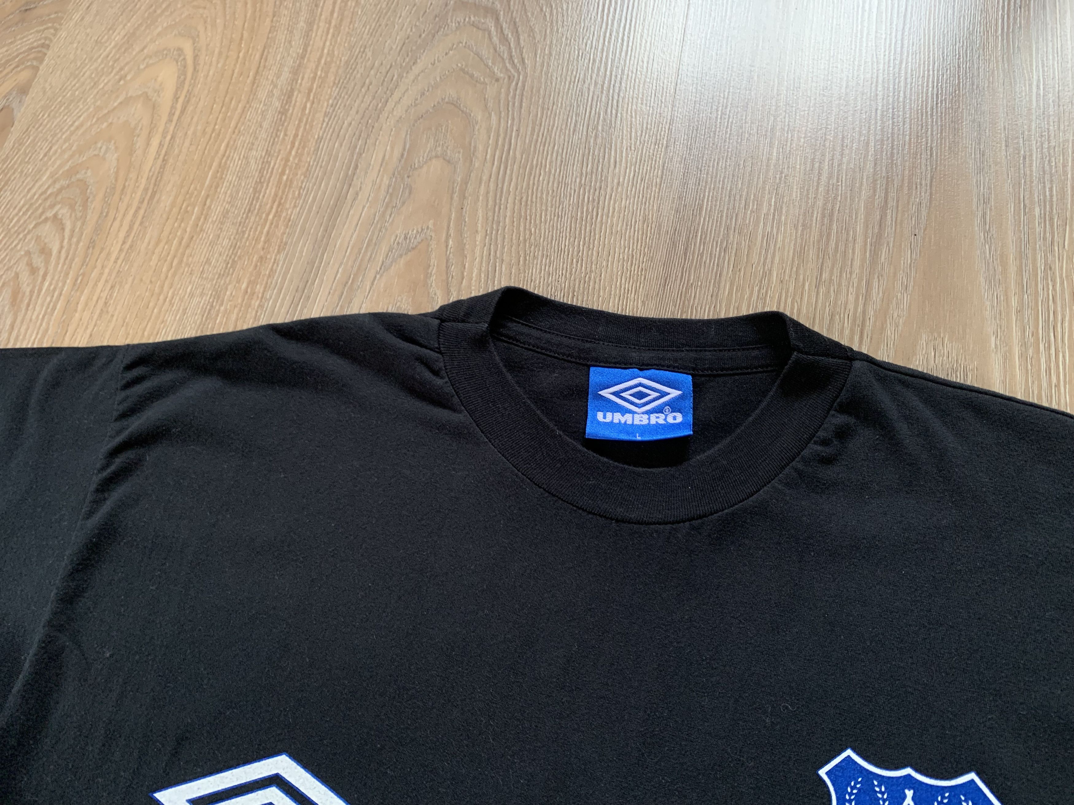 Umbro × Vintage Rare Umbro Everton Vintage Fans Cotton T-Shirt Size US L / EU 52-54 / 3 - 4 Thumbnail