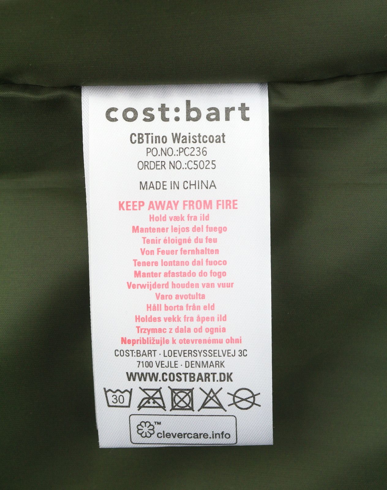 Other CBTINO XL Forest Night Green Padded Patch Vest 88035 Size US XL / EU 56 / 4 - 9 Thumbnail