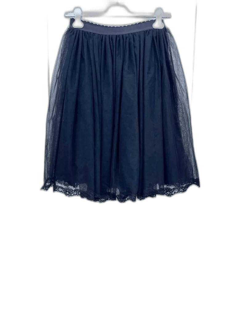 Dolce & Gabbana Dolce&Gabbana Black Tulle Skirt Size US 26 / EU 42 - 1 Thumbnail