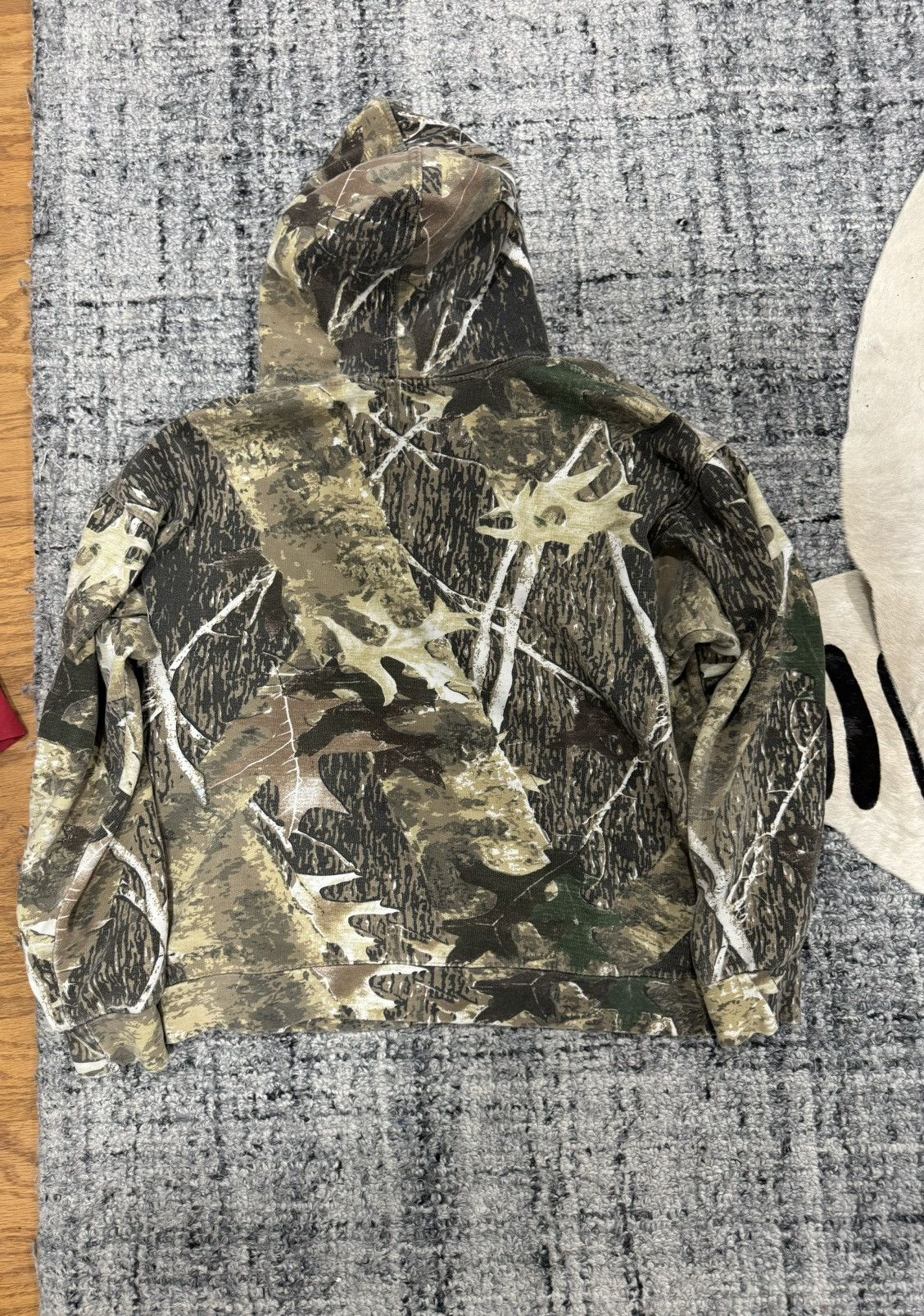 Vintage Vintage Real Tree Camo Hoodie Size US S / EU 44-46 / 1 - 3 Thumbnail
