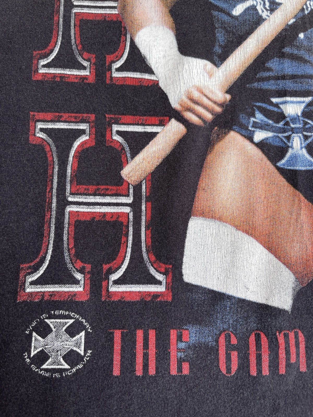 Vintage Rare🔥Vintage 90s Triple H SUN FADED T Shirt Size US XL / EU 56 / 4 - 9 Thumbnail