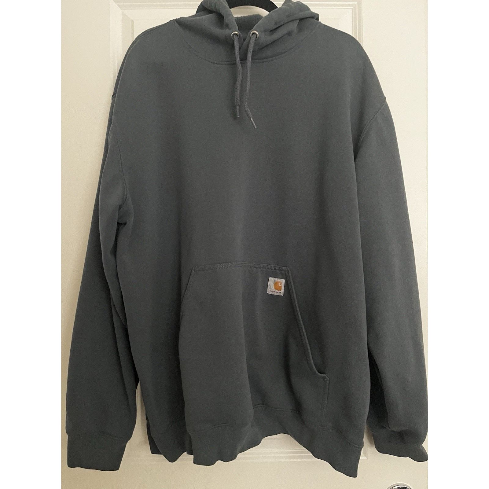 Carhartt Carhartt Sleeve Logo Hoodie XXL Gray Workwear Sweatshirt Size US XXL / EU 58 / 5 - 2 Thumbnail