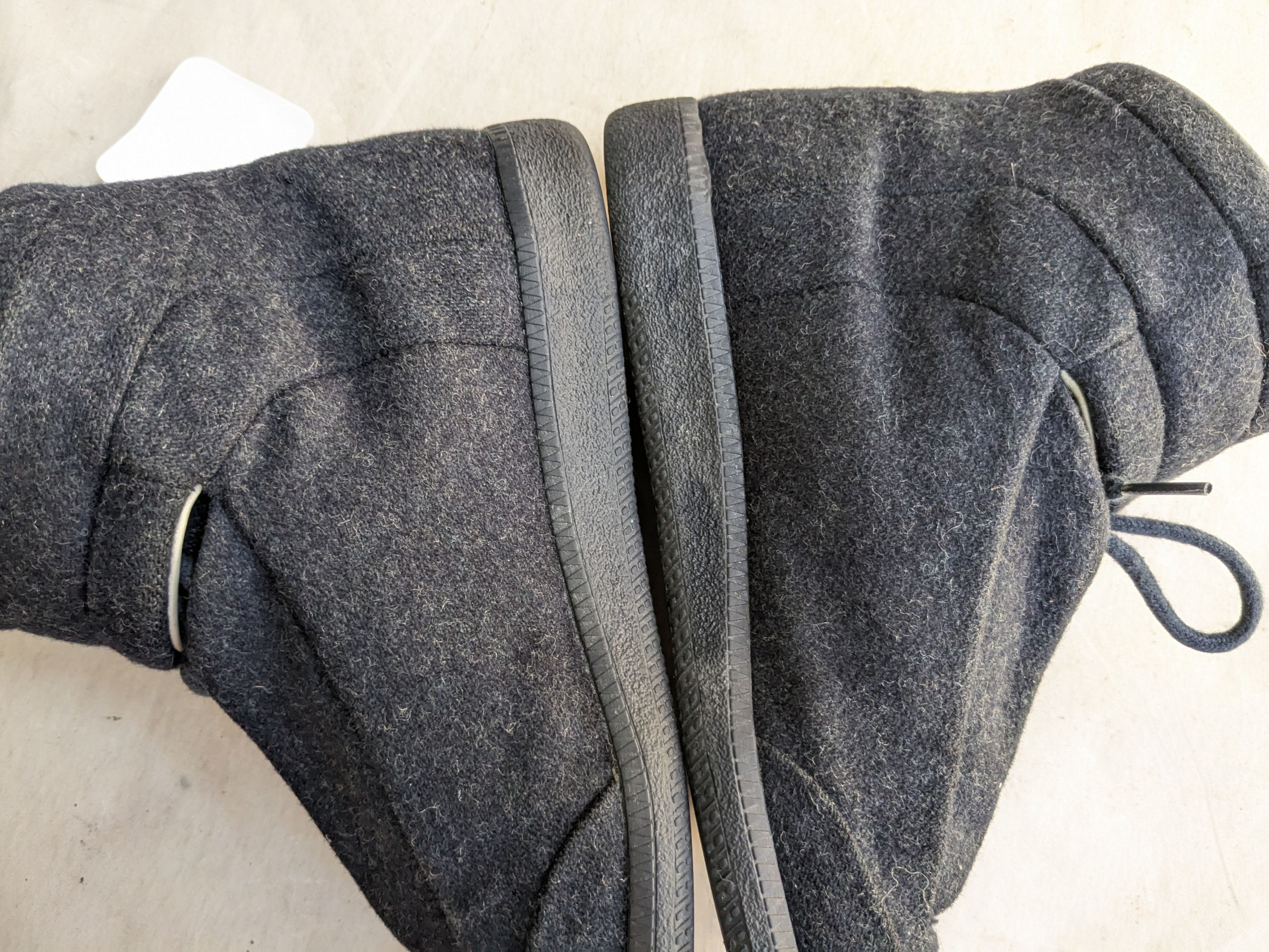 Maison Margiela Maison Margiela Future Navy Blue 8 41 Wool High Tops Size US 8 / EU 41 - 13 Thumbnail