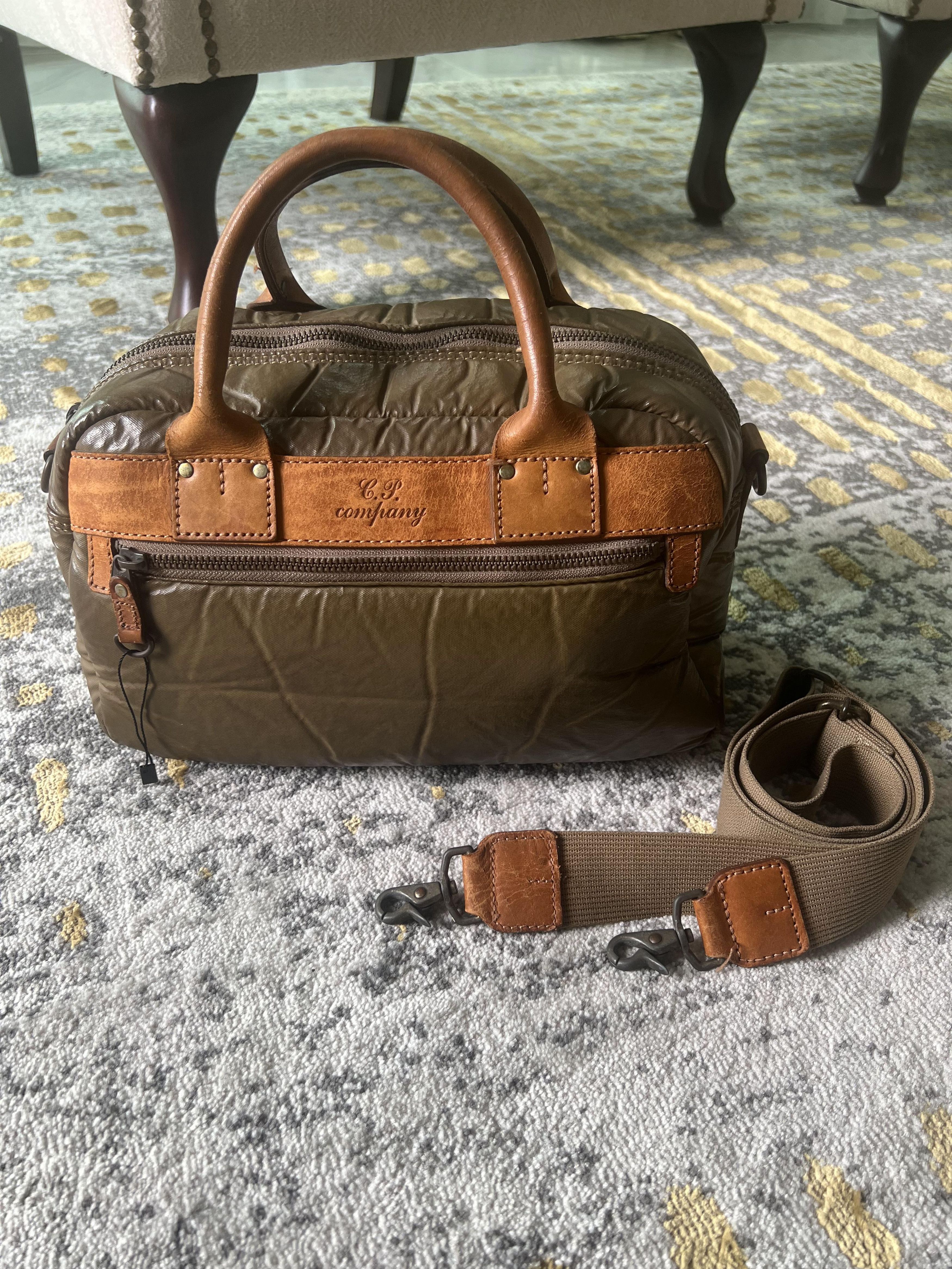 C.P. Company C.P COMPANY MASSIMO OSTI VINTAGE BOSTON DUFFLE TRAVEL