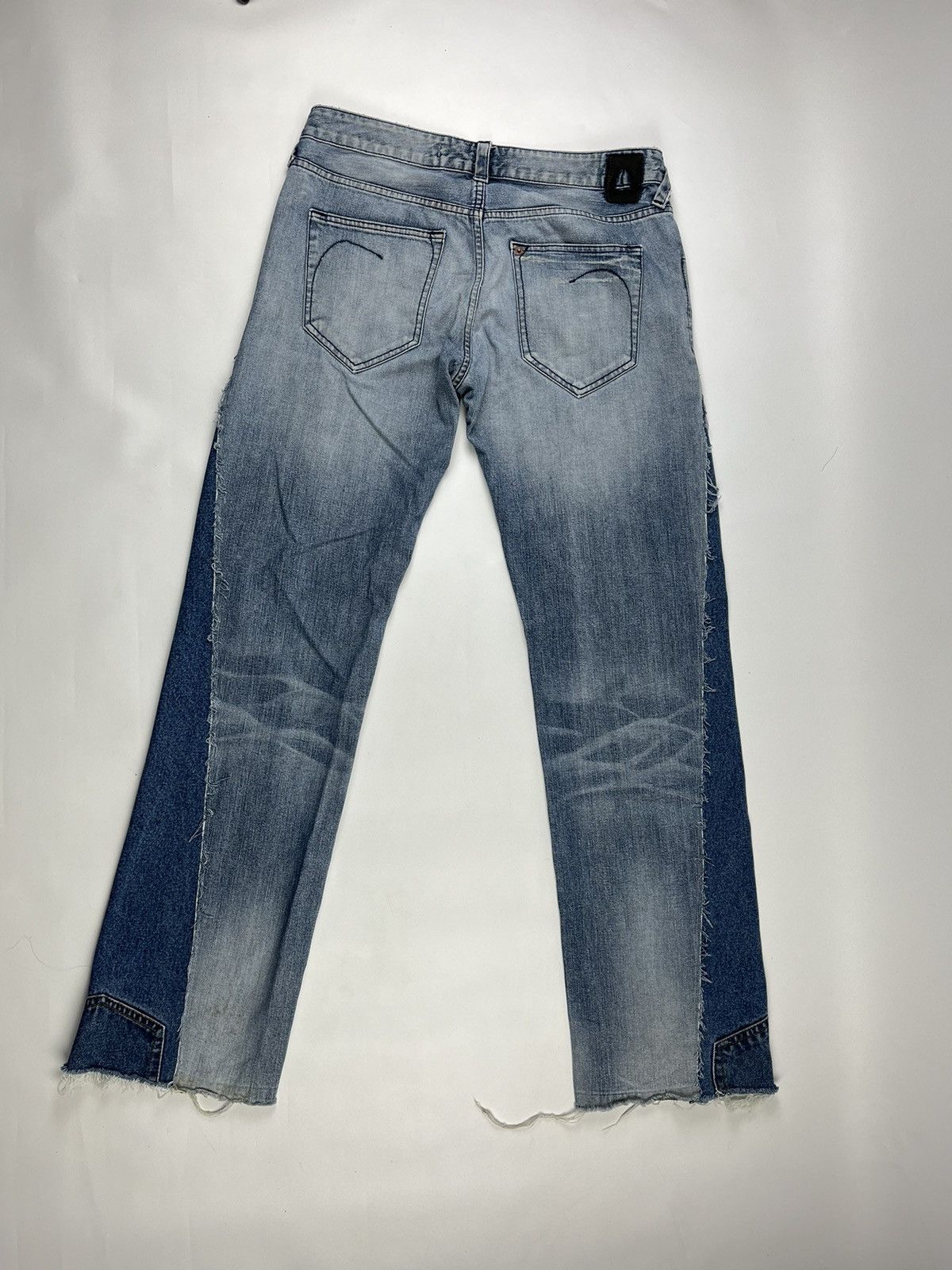 Handmade Handmade custom denim jeans flared pants reworked grunge Size US 34 / EU 50 - 9 Thumbnail