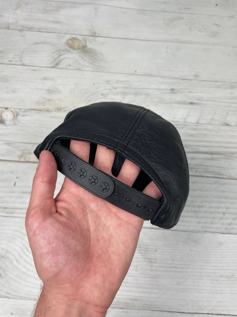 Formula 1 Vintage Volkswagen Leather Cap Hat 90s Racing Size ONE SIZE - 5 Thumbnail