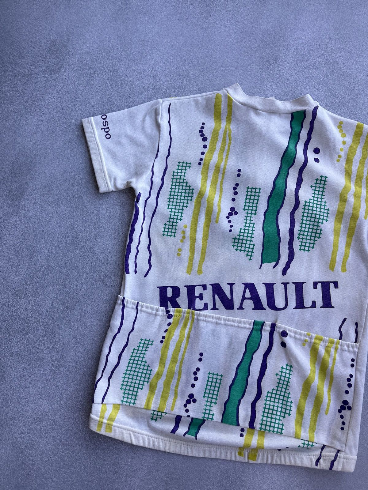 Vintage Vintage RENAULT Cospo 1980s Rare Cycling Jersey Size US M / EU 48-50 / 2 - 12 Thumbnail