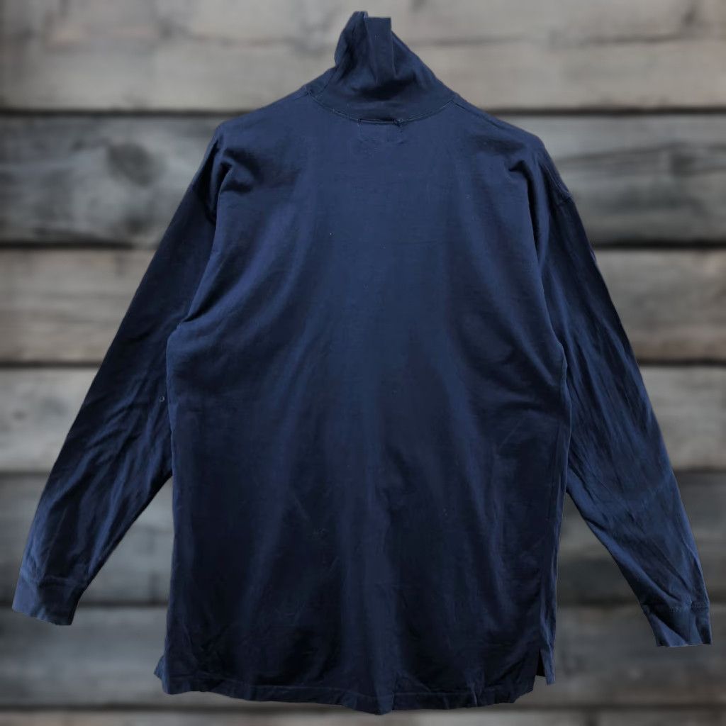 Vintage VINTAGE Kandahar Norwegian Turtleneck Long Sleeve Cotton Shirt Blue Mens S Size US S / EU 44-46 / 1 - 1 Thumbnail