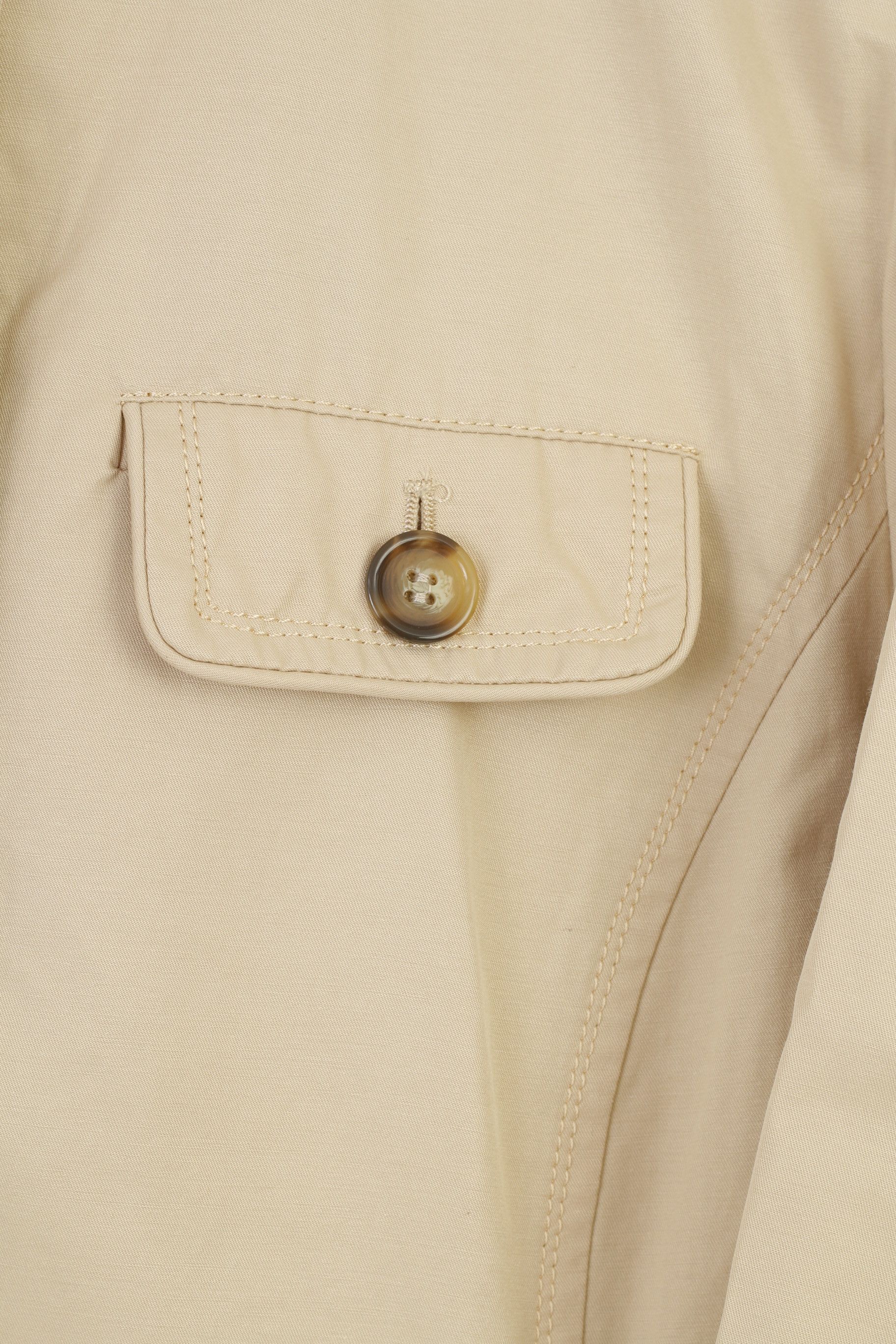 Vintage Clarina Collection Women 40 M Coat Beige Full Zipper 4518 Size S / US 4 / IT 40 - 5 Thumbnail