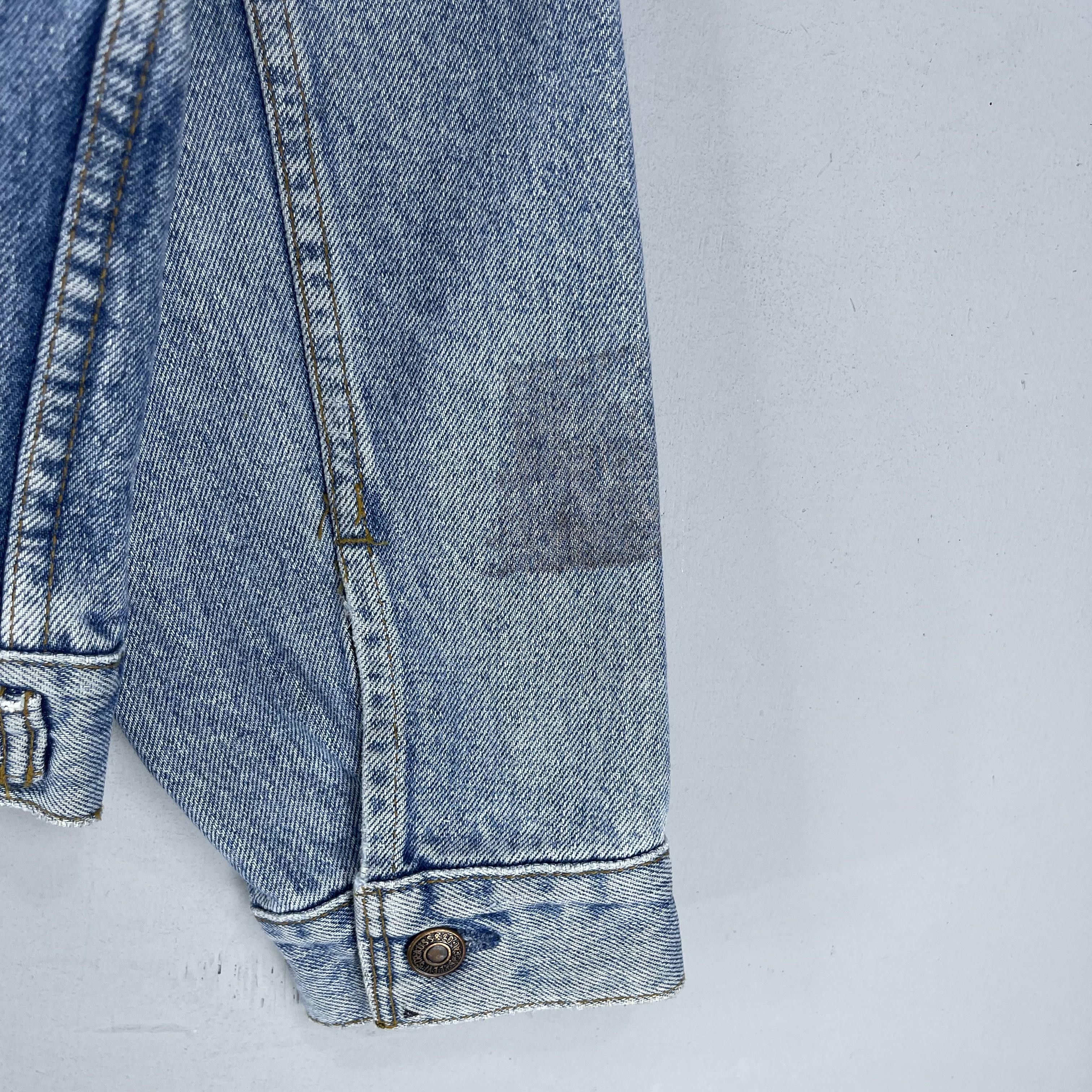 Levi's Vintage 90s LEVIS 70503 Denim Trucker Jacket Size US XL / EU 56 / 4 - 11 Thumbnail
