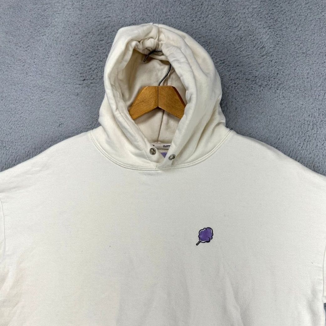 Logo 7 Clotty CC Hoodie Sweatshirt Mens Small Beige Pullover Pocket Logo Hoodie Pullover Casual Outdoor Walking Comfort Long Sleeve Size US S / EU 44-46 / 1 - 2 Thumbnail