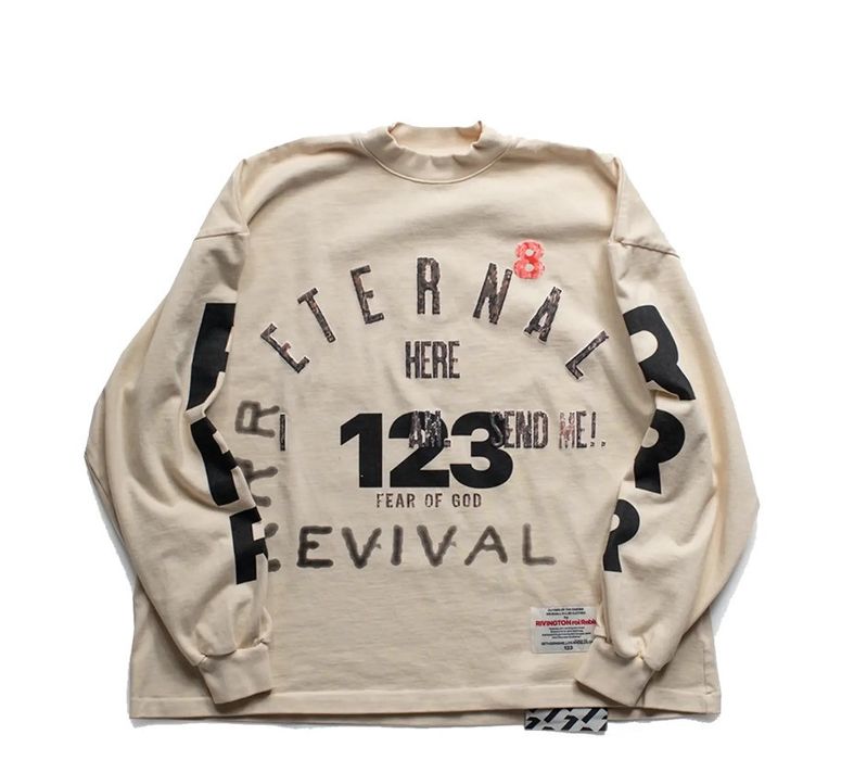 Fear of God Fear of god x rrr123 revival LS shirt | Grailed