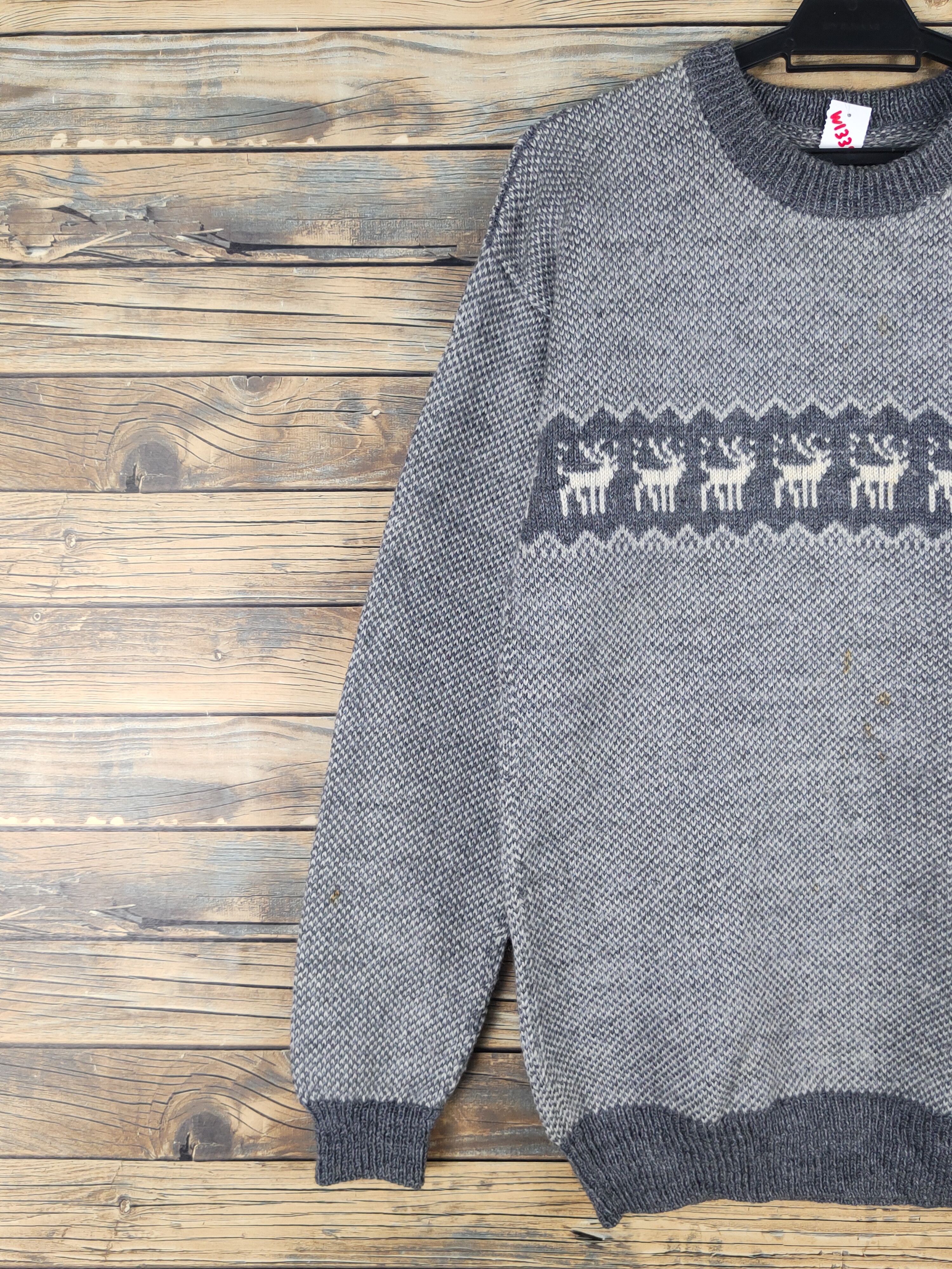 Vintage Japanese Brand Gray Knitwear Sweatshirts #W1335 Size US S / EU 44-46 / 1 - 3 Thumbnail