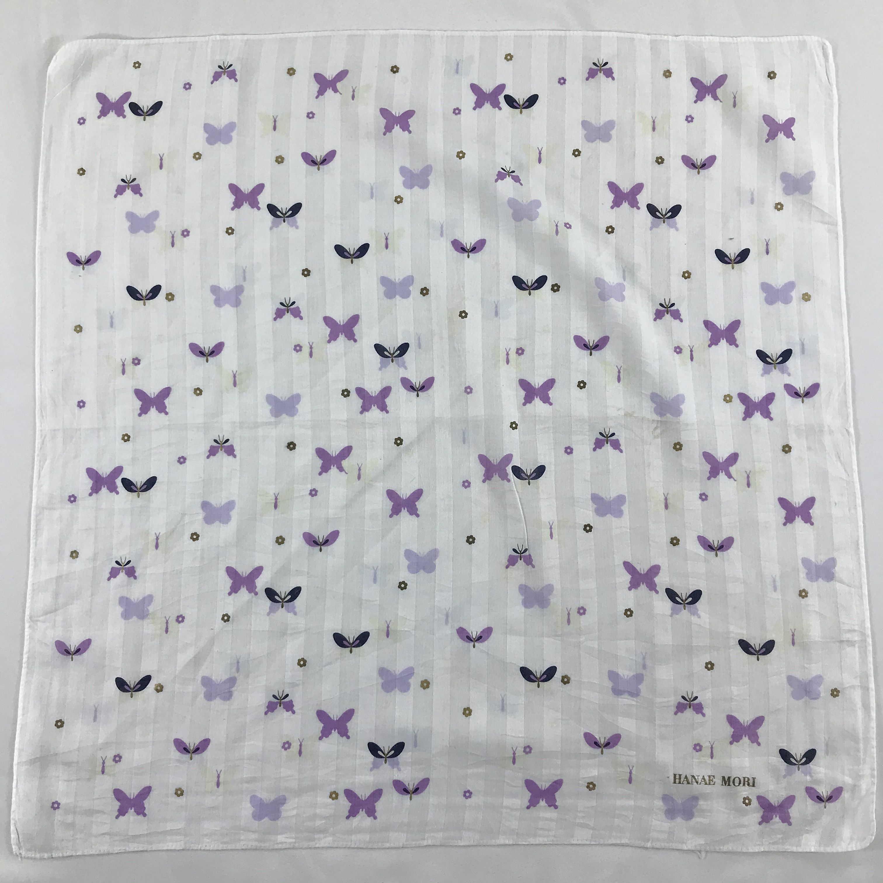 Hanae Mori × Vintage Hanae Mori Bandana/ Handkerchief / Neckerchief Size ONE SIZE - 3 Thumbnail