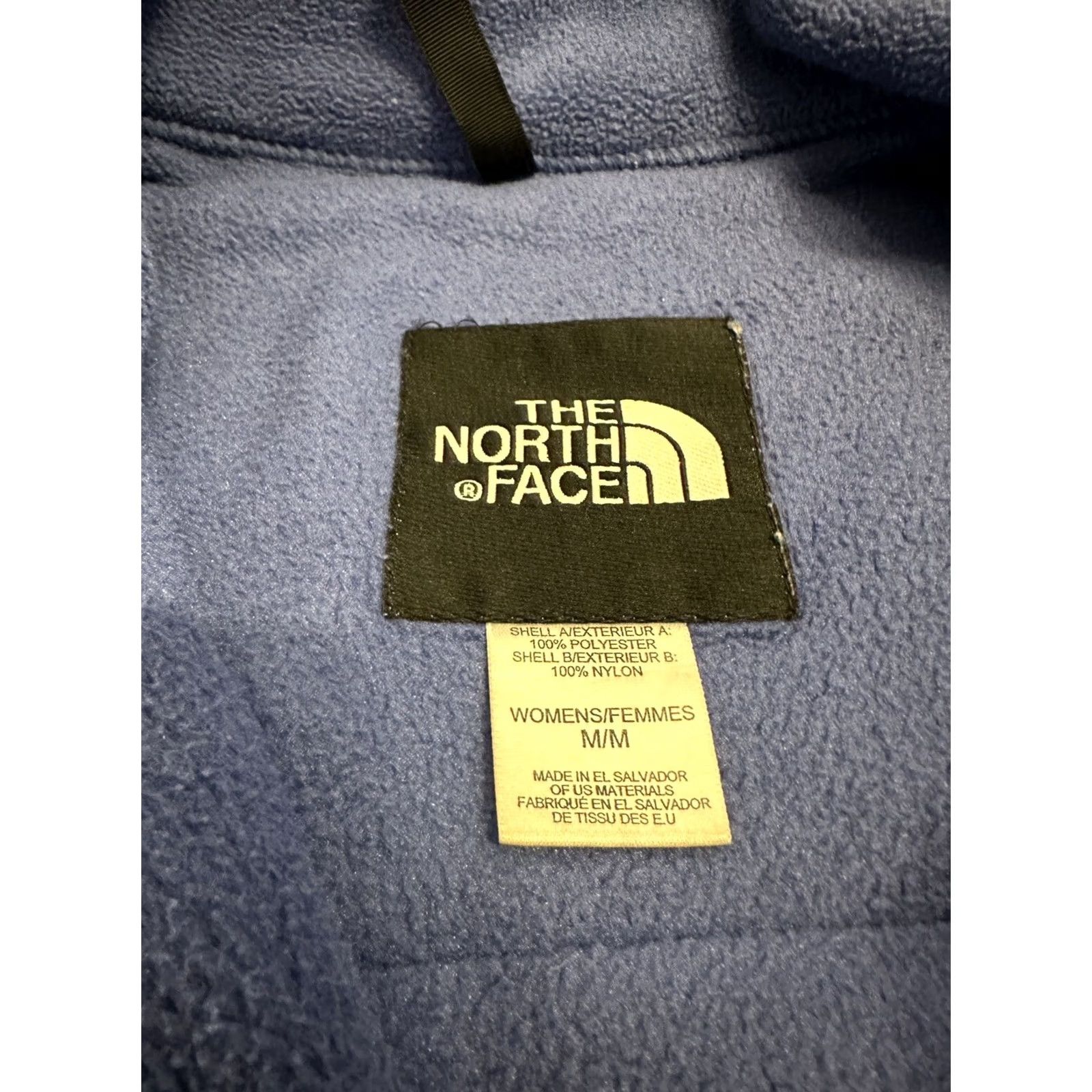 The North Face The North Face Fleece Jacket Full Zip Blue Medium Womens Size M / US 6-8 / IT 42-44 - 3 Thumbnail