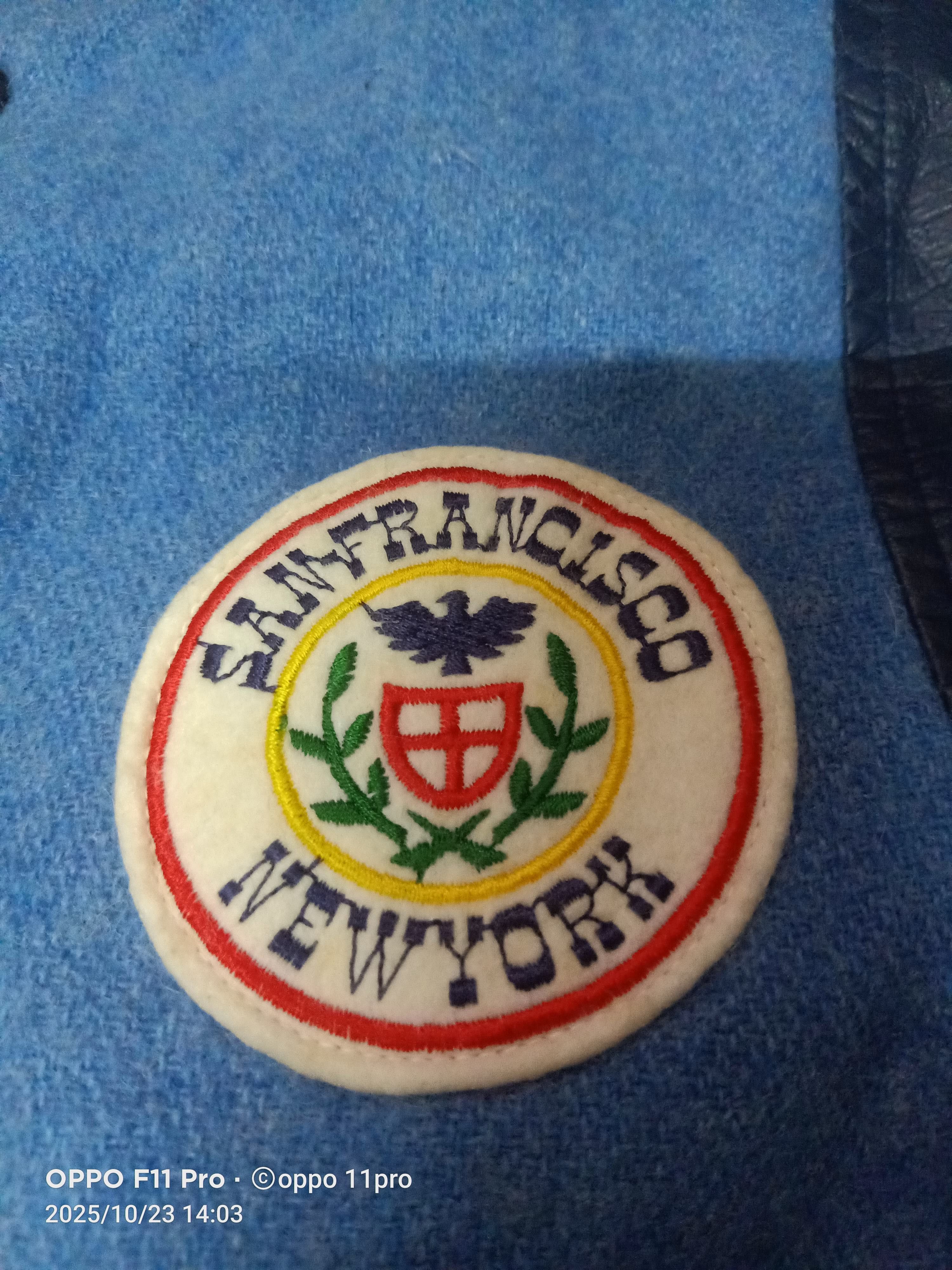 Japanese Brand 🌟Vintage 70s Sanfransico Varsity Jacket Men 🌟 Size US L / EU 52-54 / 3 - 4 Thumbnail
