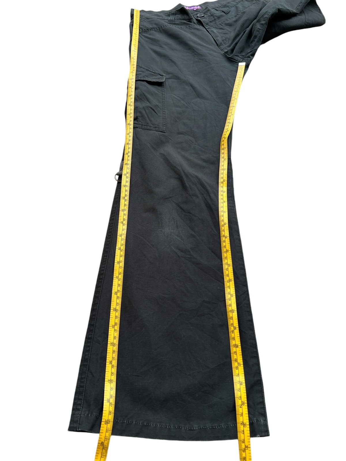Japanese Brand Pas De Japanese Brand Multipocket Cargo Flare Pants 29x30 .5 Size US 29 - 9 Thumbnail
