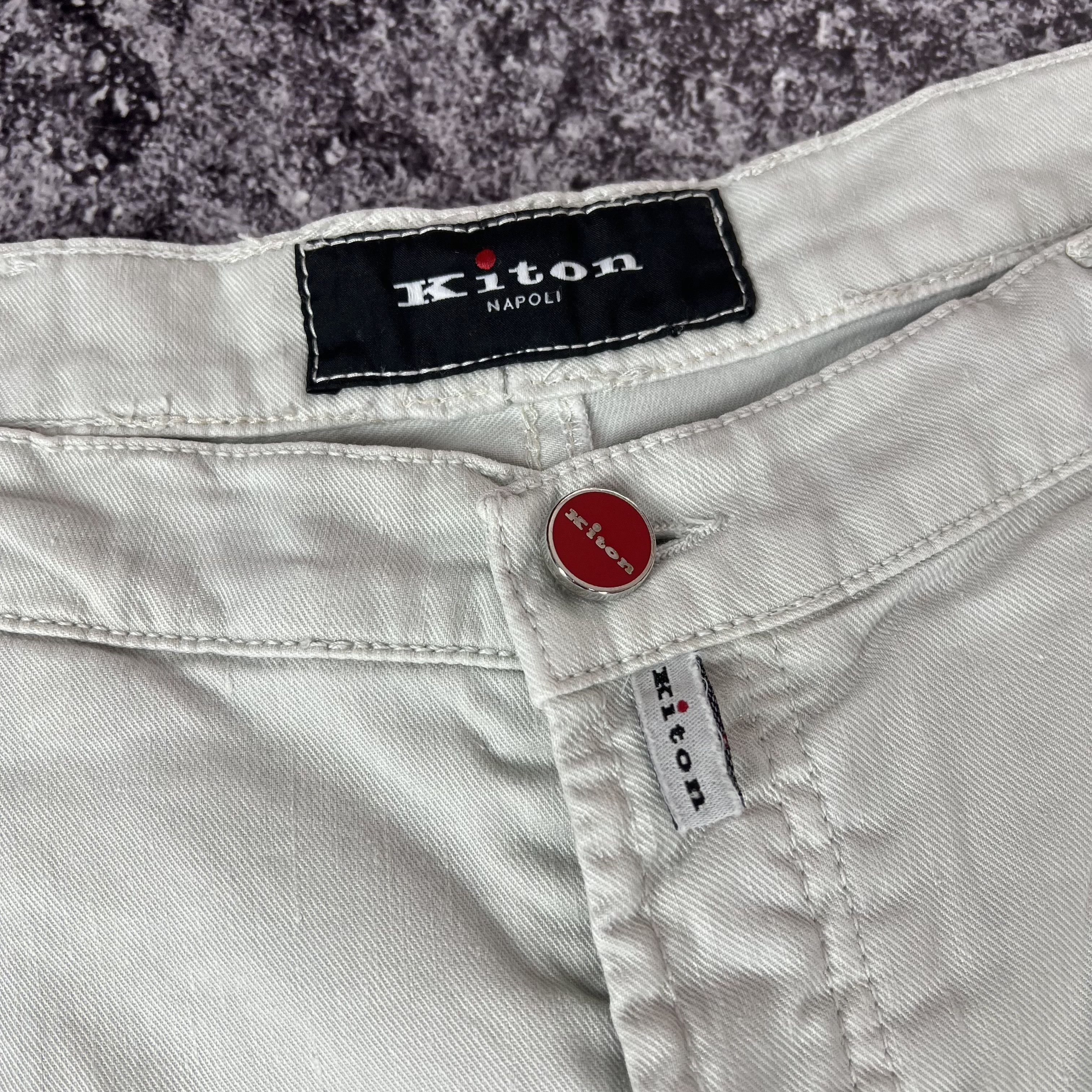 Kiton Kiton Napoli Pants Made in Italy Size 38 Size US 38 / EU 54 - 7 Thumbnail