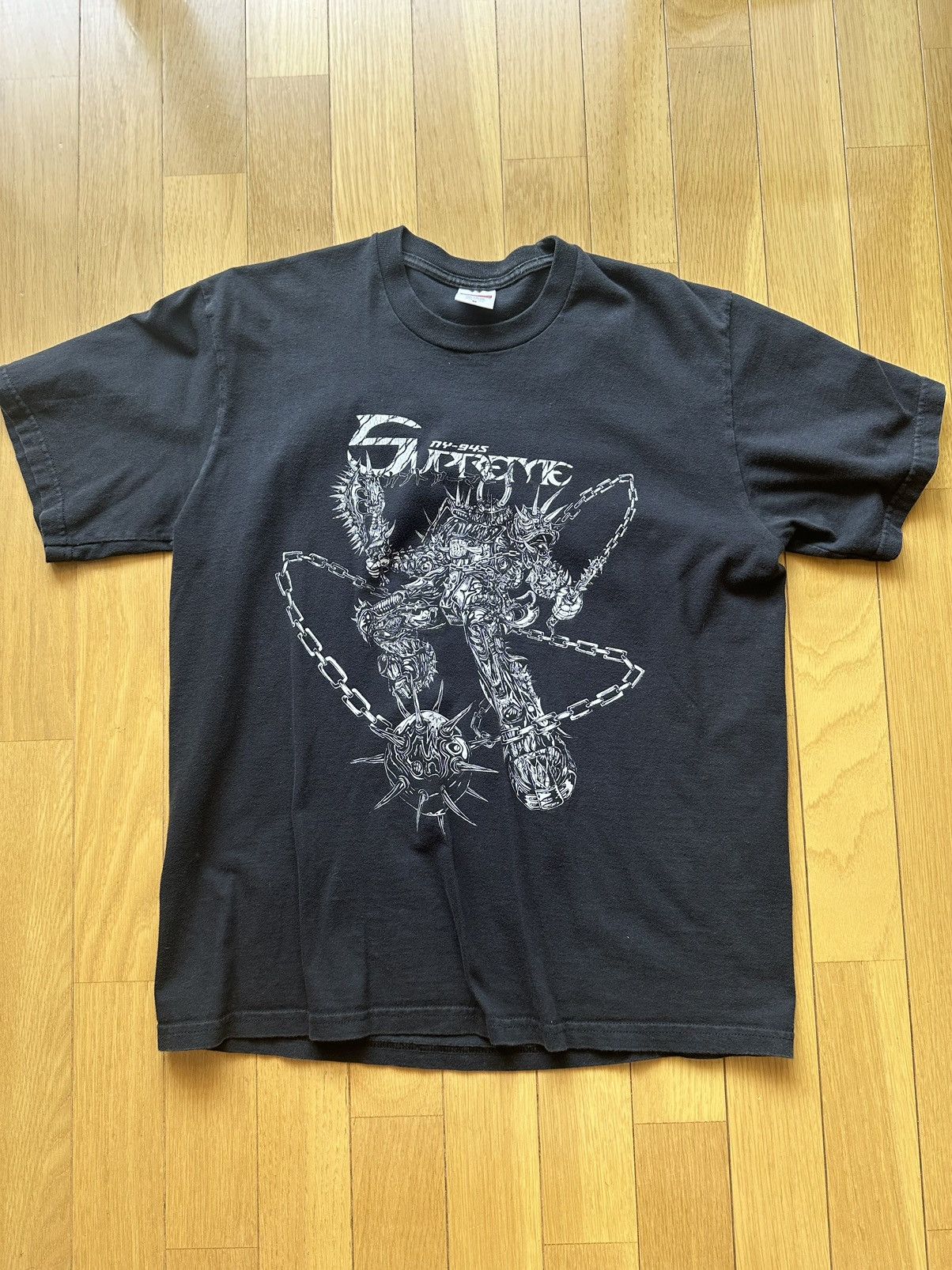 【SUPREME】 Supreme x 40 Acres Spikes T-Shirt Black - 25SS Supreme Taps Spike Lee's 40 Acres for 'Malcolm X' and