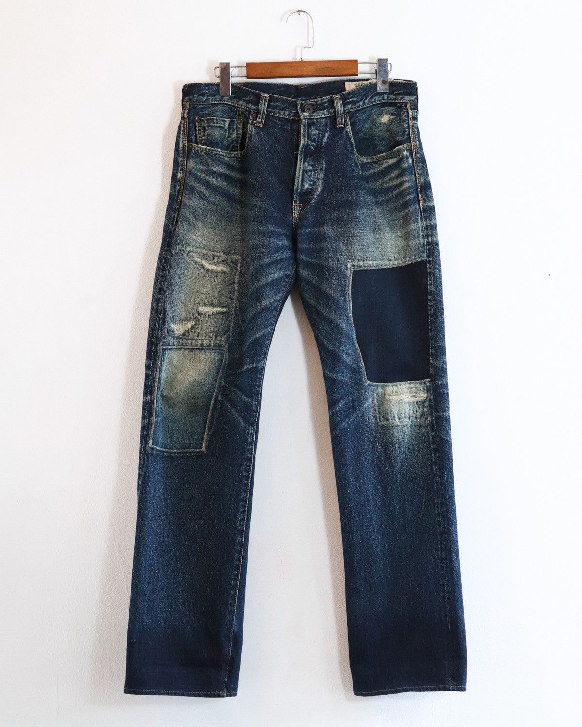 Japanese Brand × Kapital × Other Kapital Century Patchwork Denim Size US 33 - 1 Thumbnail