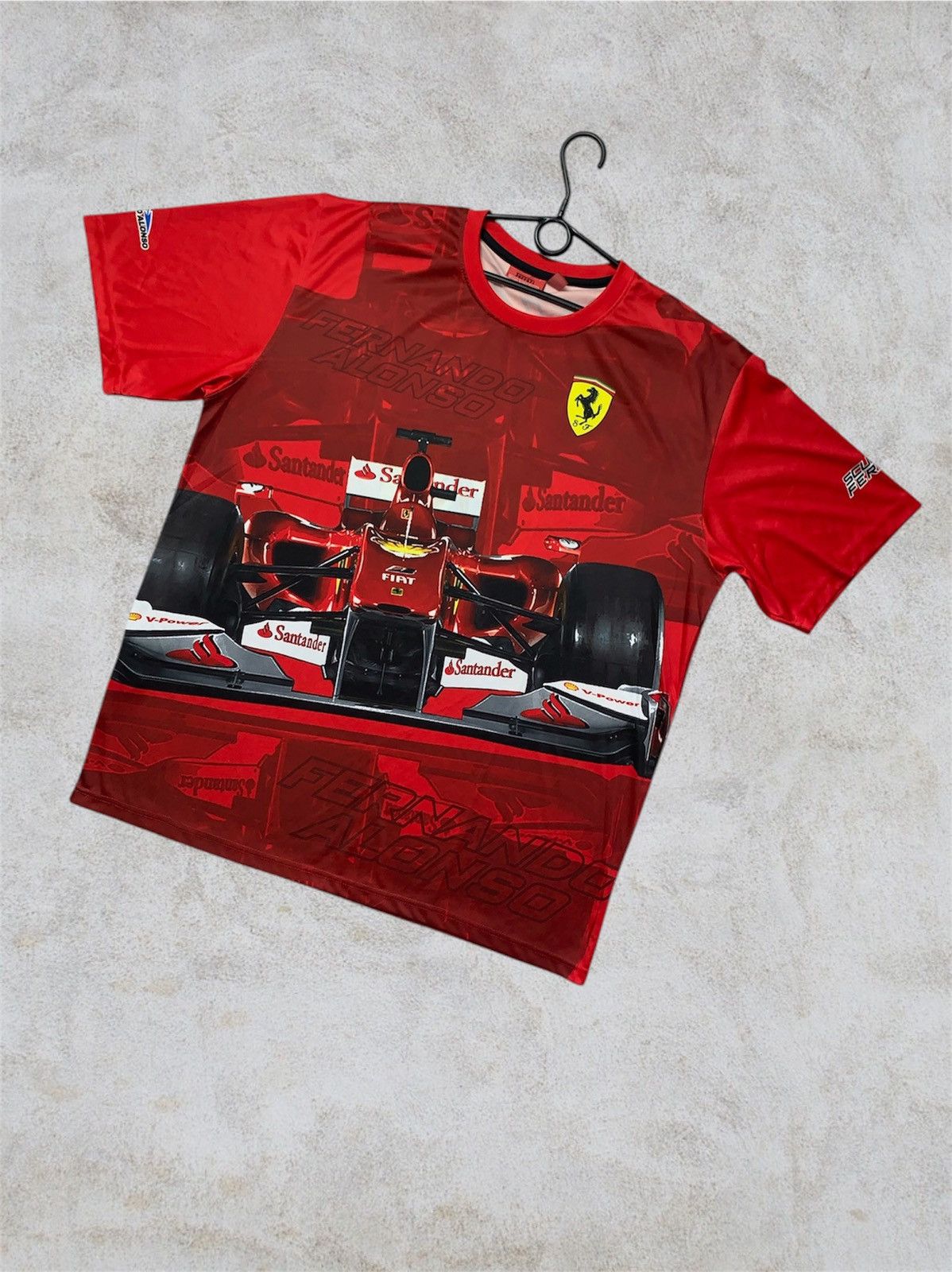 Vintage Ferrari f-1 racing T-shirt big logo tee Size XL Size US XL / EU 56 / 4 - 1 Thumbnail