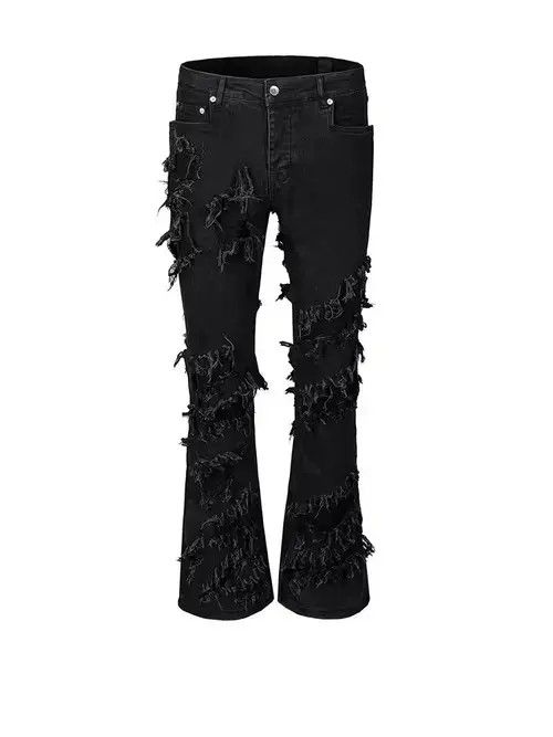 Other Solid Color Men Darkwear Jeans Size US 30 / EU 46 - 4 Thumbnail