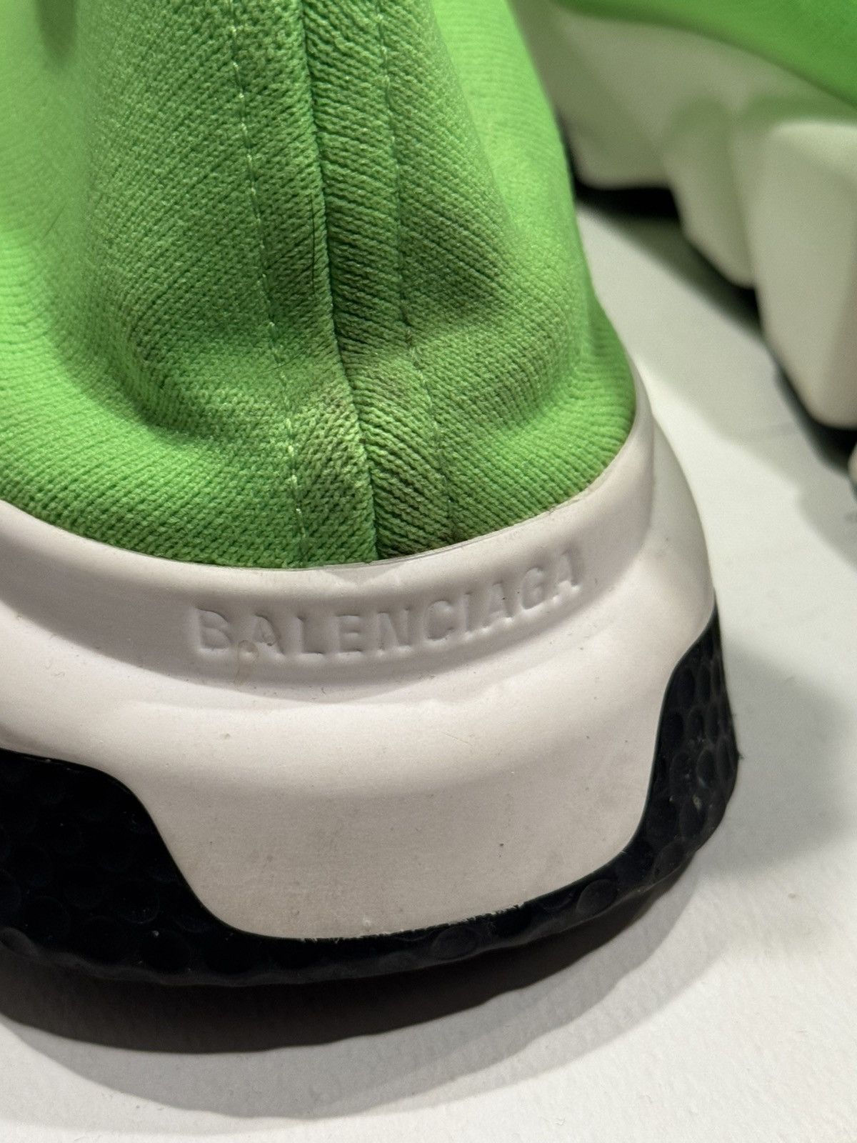 Balenciaga Balenciaga Speed Trainer Green Size US 11 / EU 44 - 8 Thumbnail