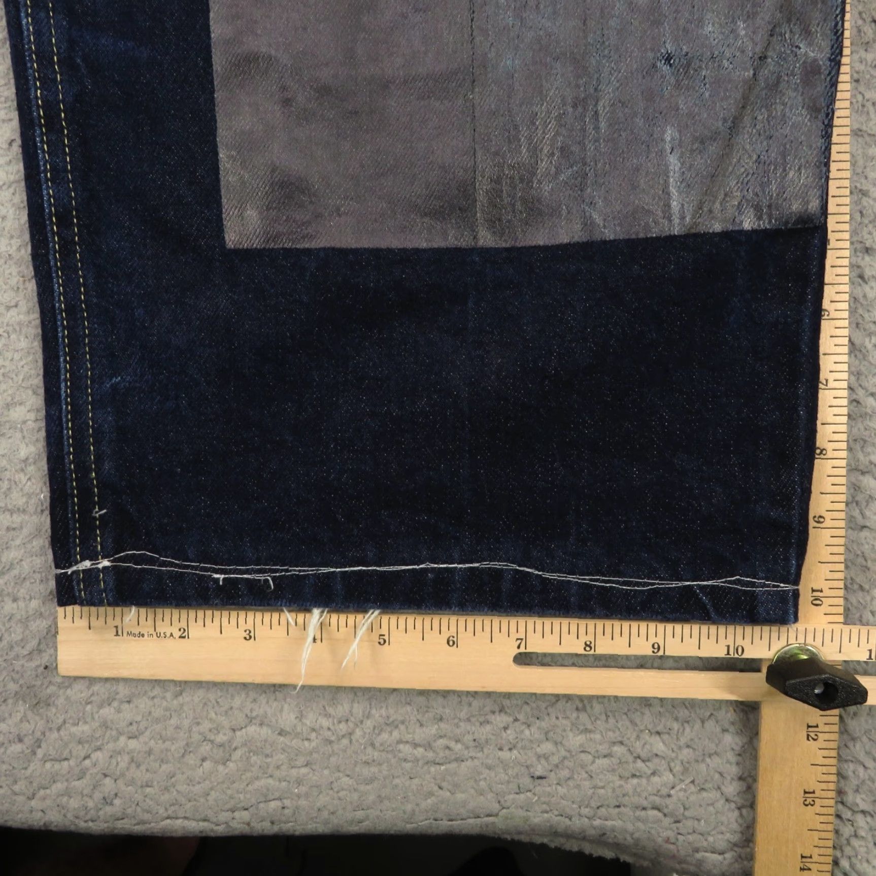 Sean John VINTAGE Sean John Baggy Jeans Mens 40 Y2K Skater Grunge Pipes Carpenter 10" Leg Opening VTG Jeans Mens 40 Blue Cotton Denim 5-Pocket Mens Size US 40 / EU 56 - 3 Thumbnail