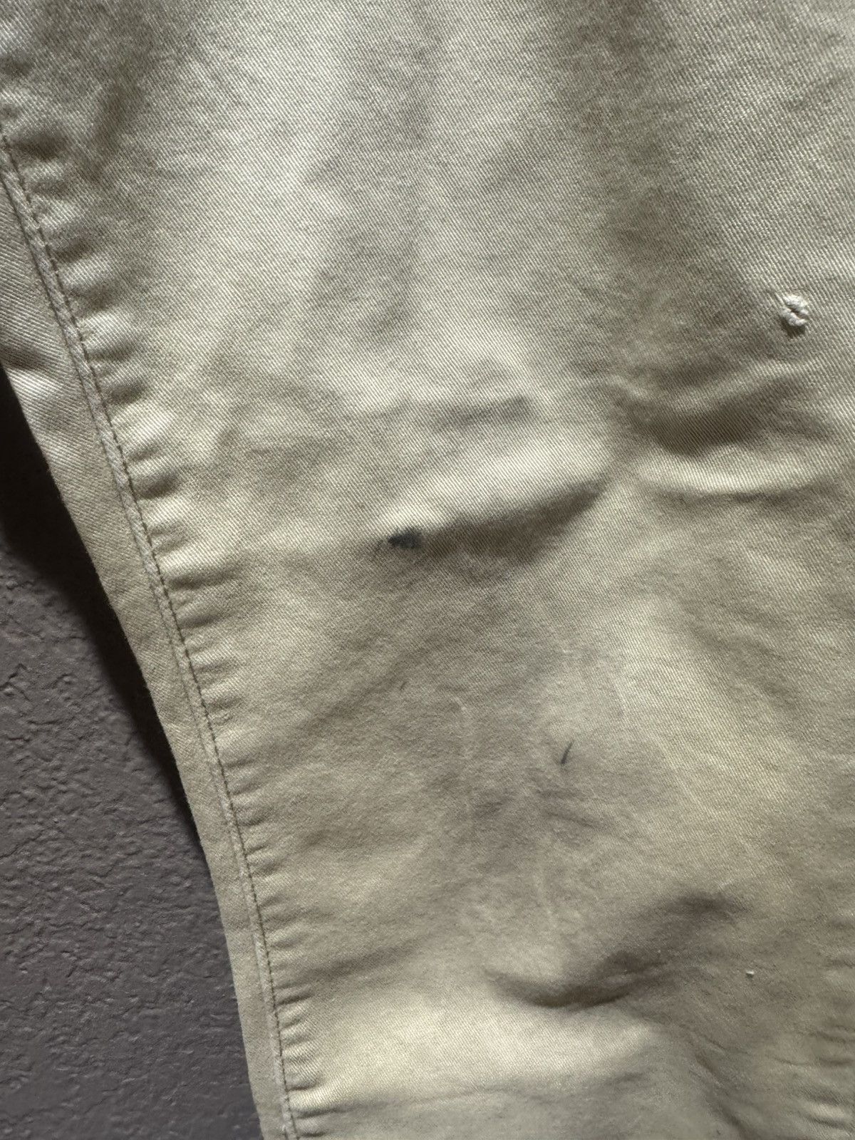 Abercrombie & Fitch 2000s Abercrombie & Fitch Tan Khaki Beige Pants 31W / 30L Size US 30 / EU 46 - 12 Thumbnail