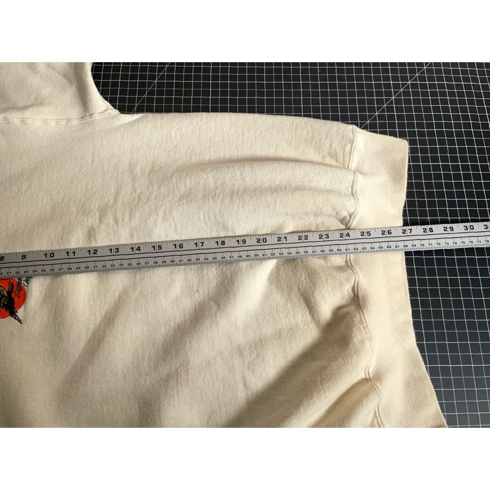 Jerzees VINTAGE Jerzees 90s Turkey Embroidered Sweatshirt Men XL Ivory Crew Neck Pullover Graphic Print Saginaw County Jacket Style Size US XL / EU 56 / 4 - 6 Thumbnail