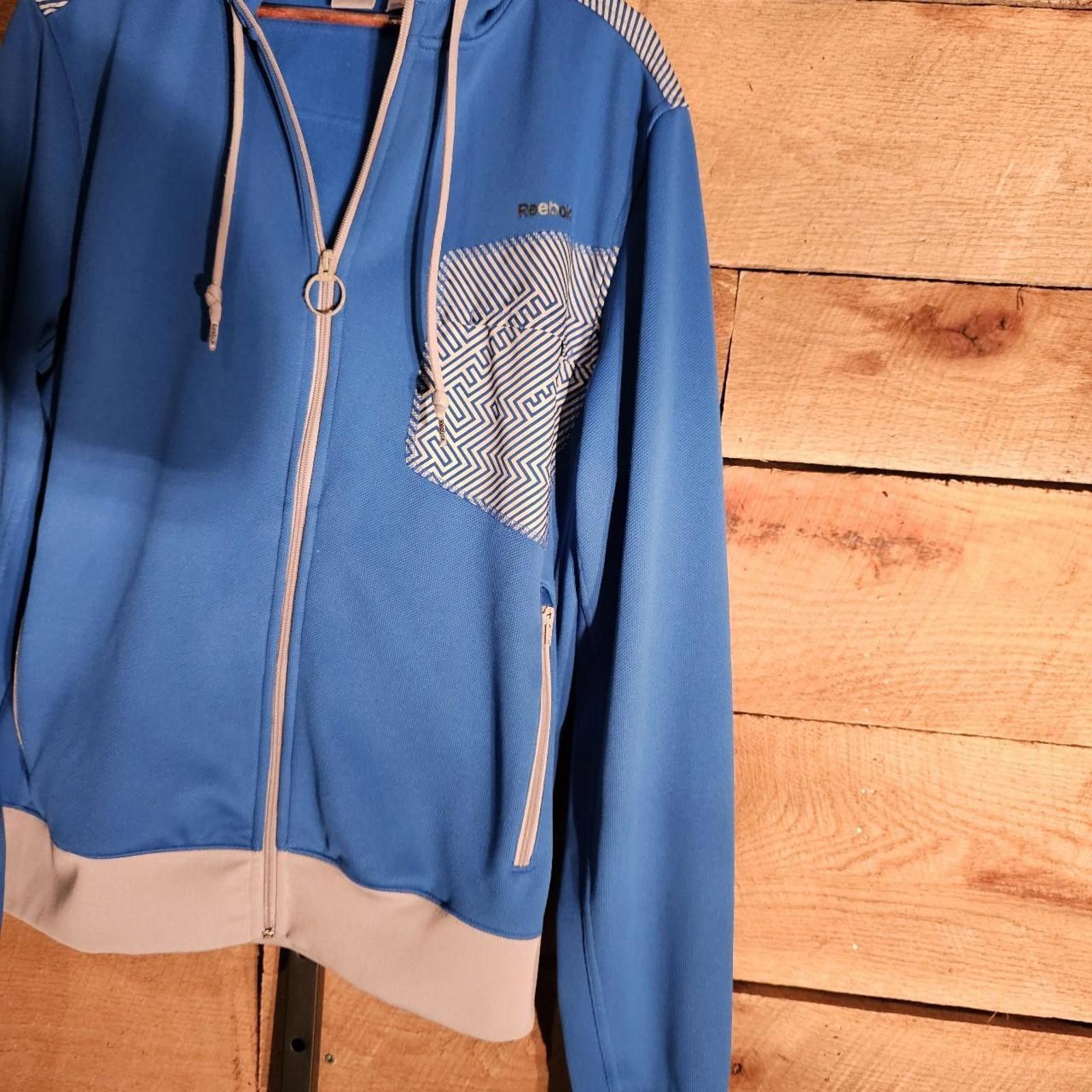 Reebok Reebok Men's Blue Jacket Size US L / EU 52-54 / 3 - 2 Thumbnail